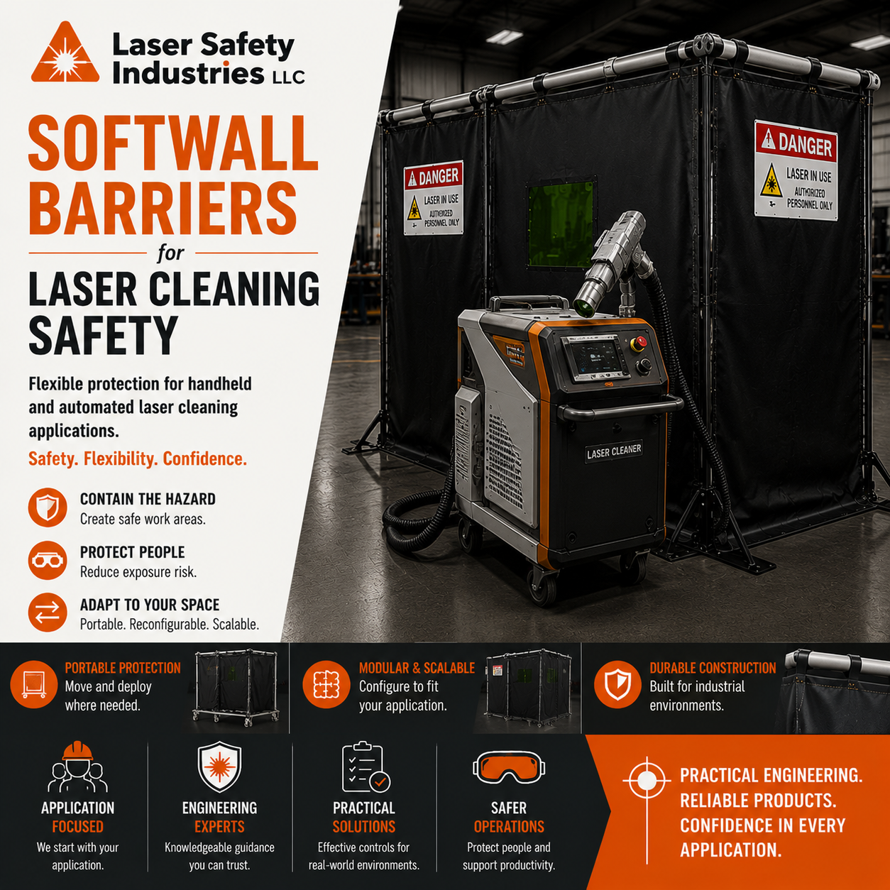 Laser Safety Industries Addresses Growing Laser Cleaning Safety Needs at IMTS 2026