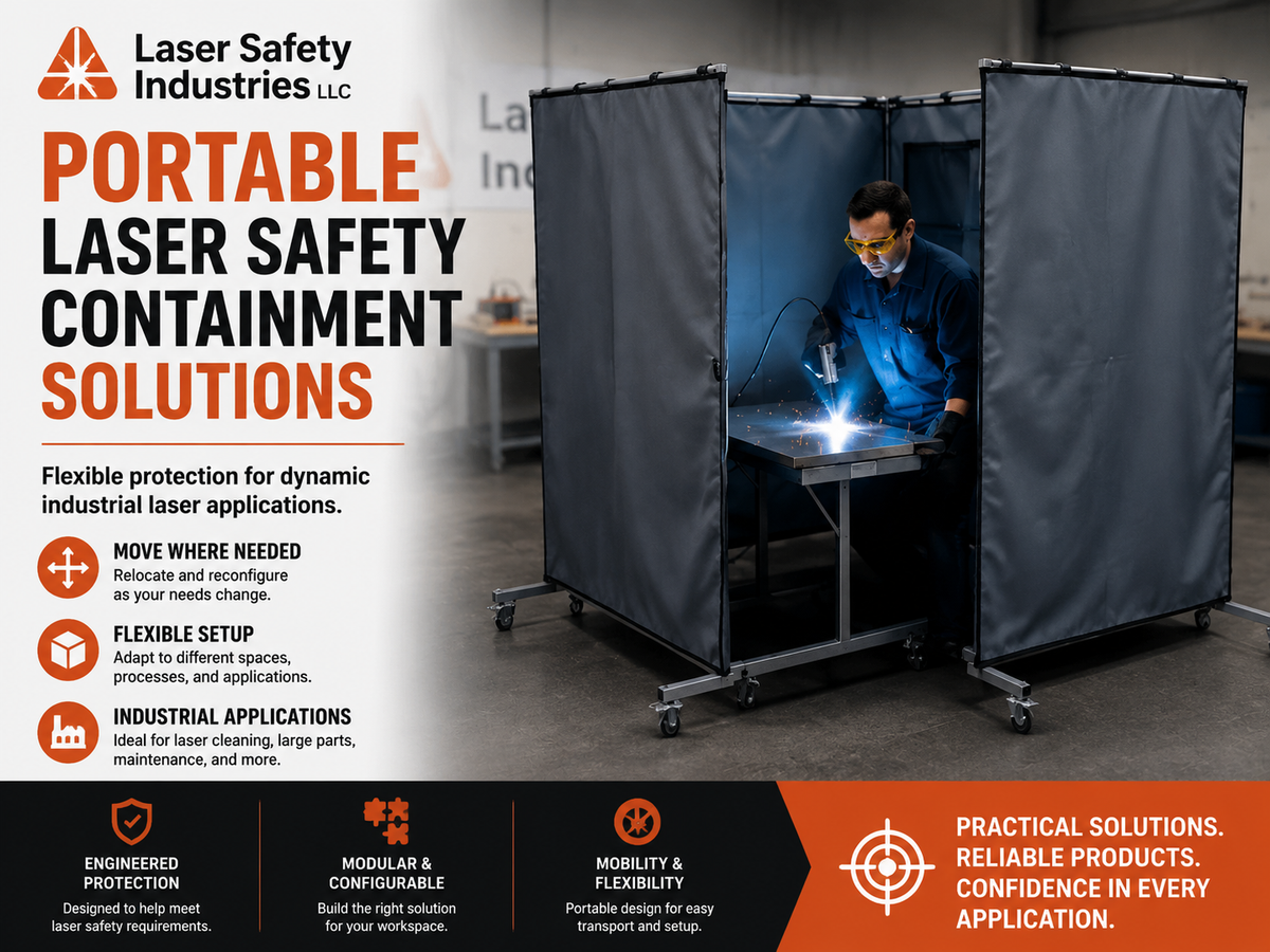 Laser Safety Industries Provides Portable Containment Solutions for Flexible Industrial Laser Applications at IMTS 2026