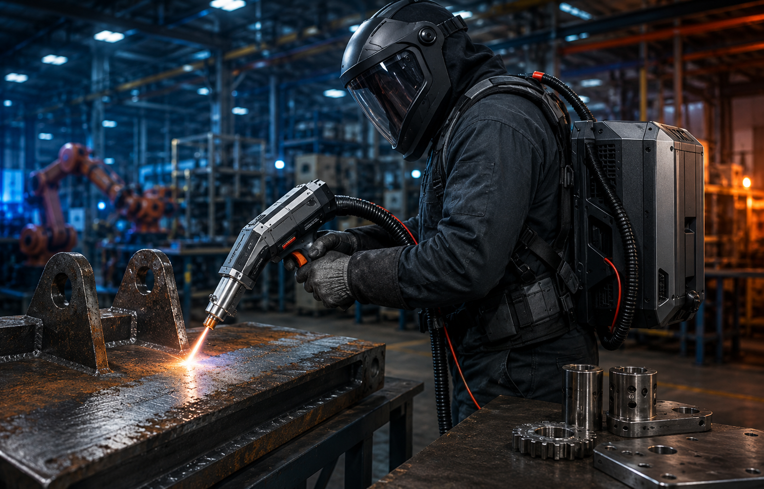 P-Laser Launches upgraded QF-2000 Handheld Laser Cleaning System
