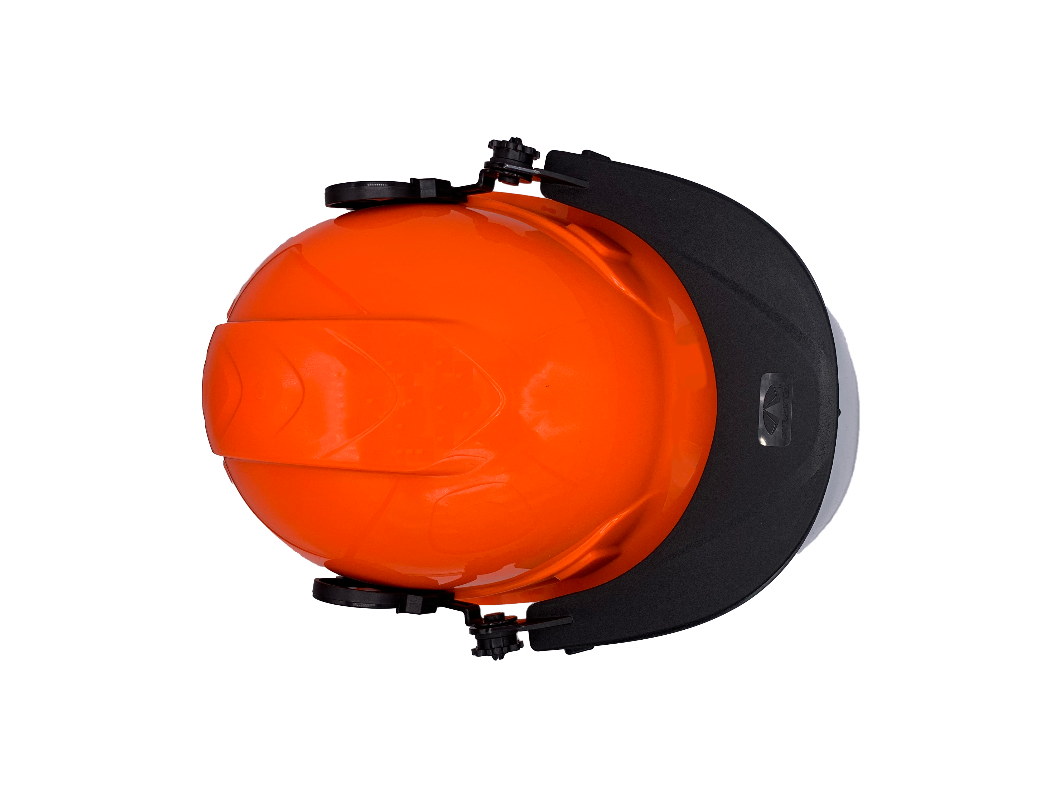 IR Laser Safety Face Shield – Hard Hat Mounted | OD 6+ @ 1064 nm, Broad IR Protection