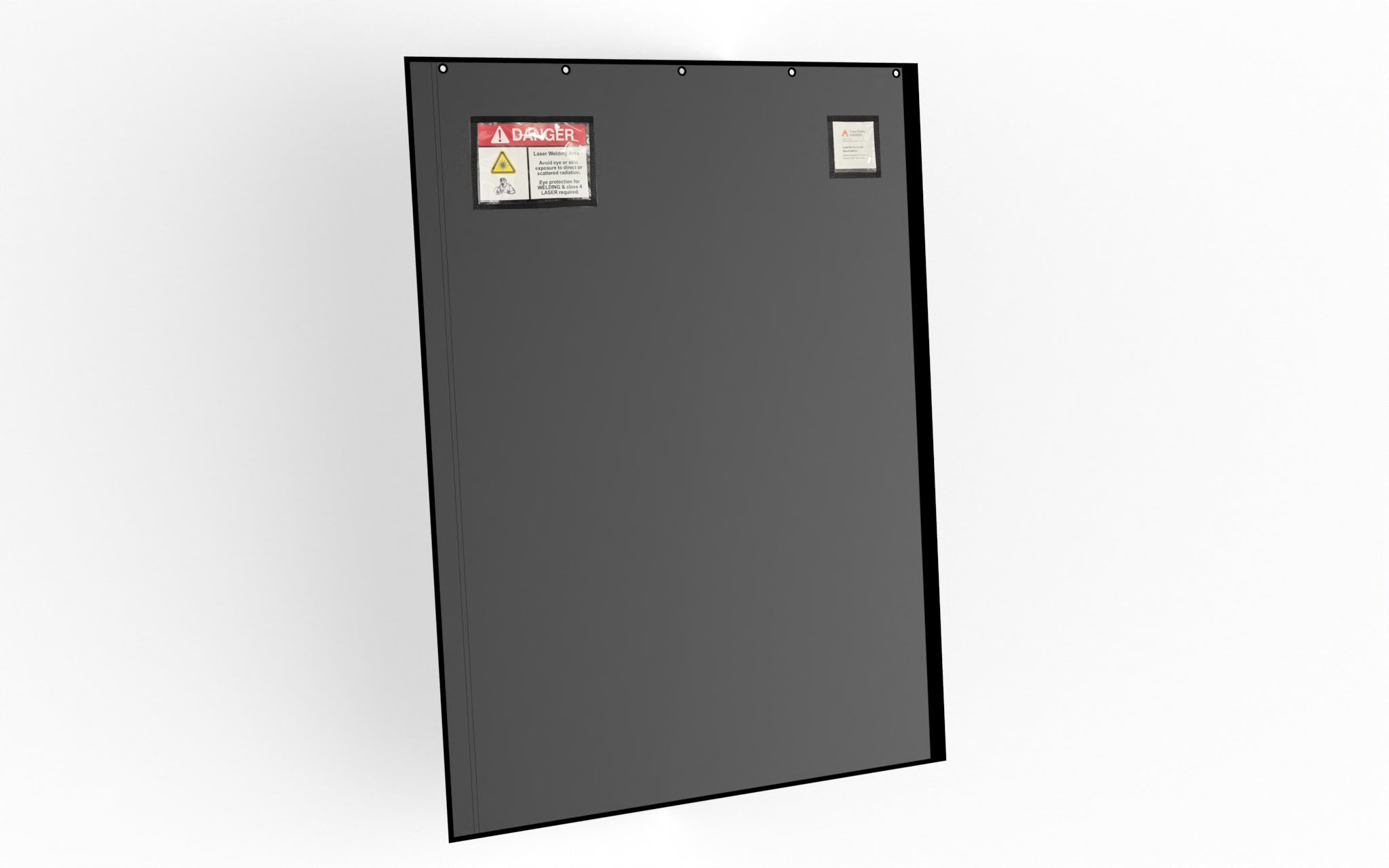 Laser Safety Curtain (In-Stock) With Grommets – 60" (width) × 84" (height)