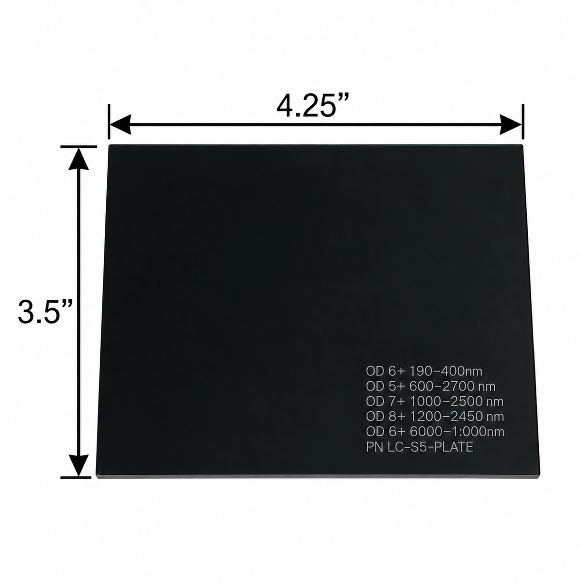 PAPR Laser Welding Replacement Face Plates | Shade 3, Shade 5 & 417