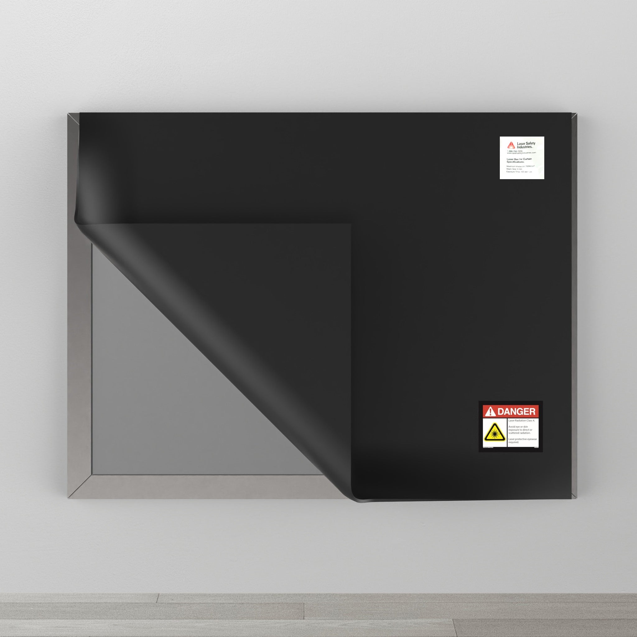 Laser Safety Window Covering – Non-Transparent Laser Barrier