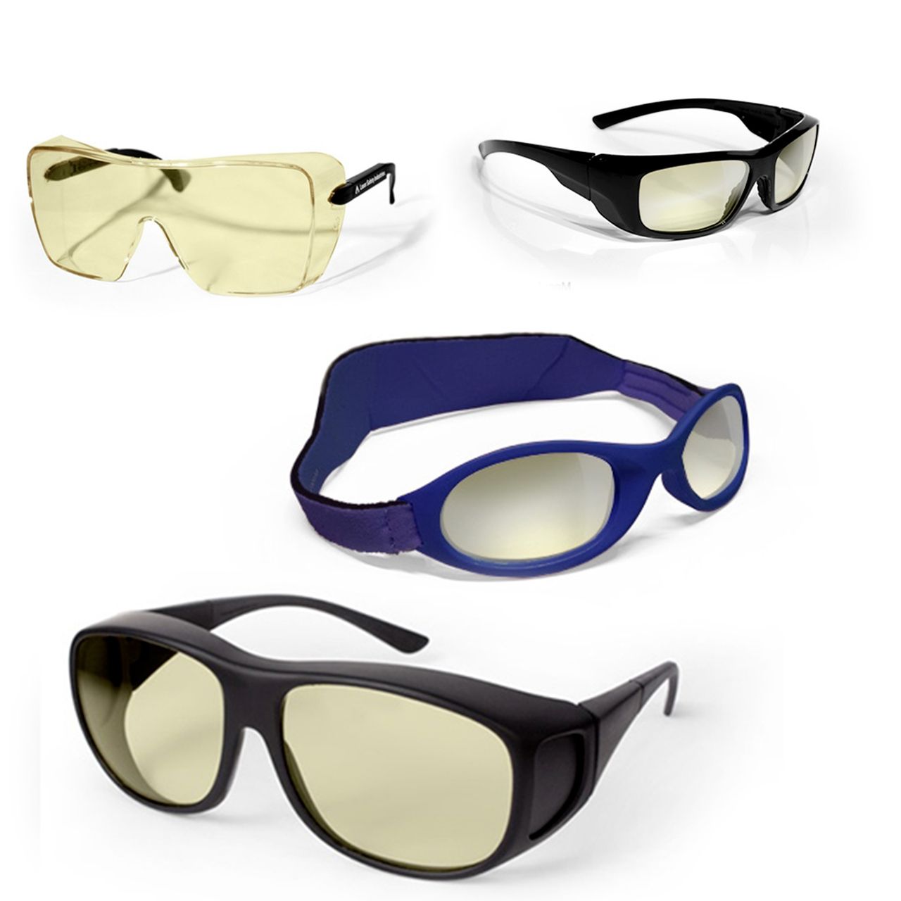 UV Laser Safety Glasses – Polycarbonate | Excimer Compatible, 190–400 nm