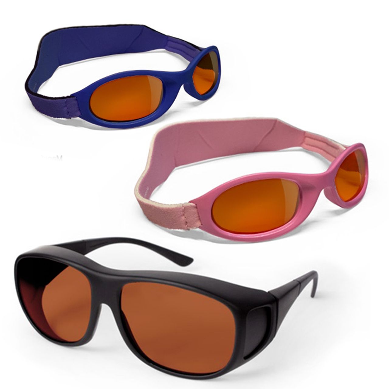 Laser Safety Glasses 230 Glass UV IR Argon KTP (190-540nm)