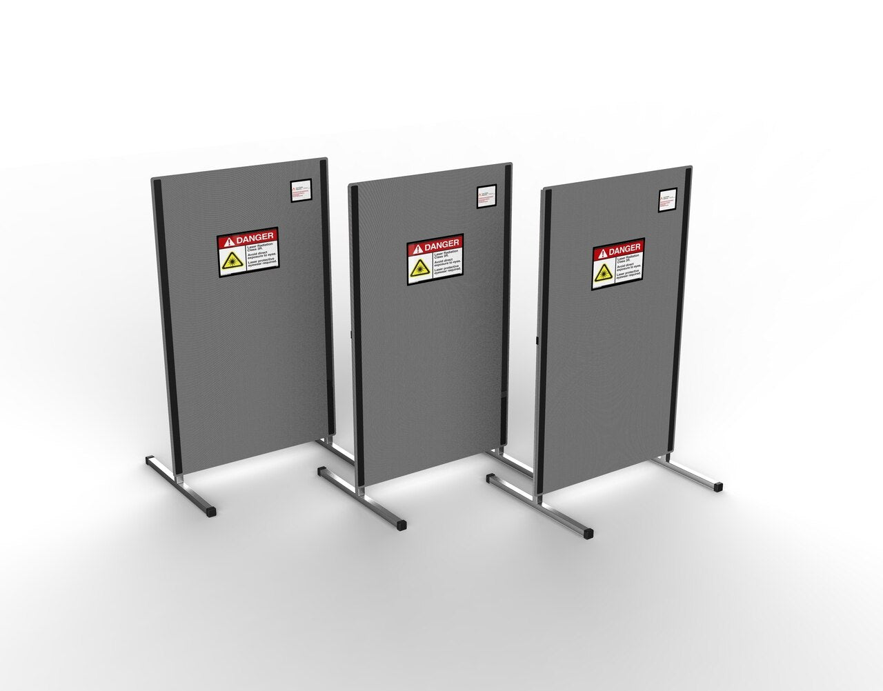 Laser Safety Barrier Portable or Stand-Alone