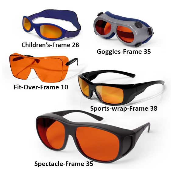 green laser goggles 532 nm Laser Safety Glasses | OD 6+ @ 190–532 nm Goggles