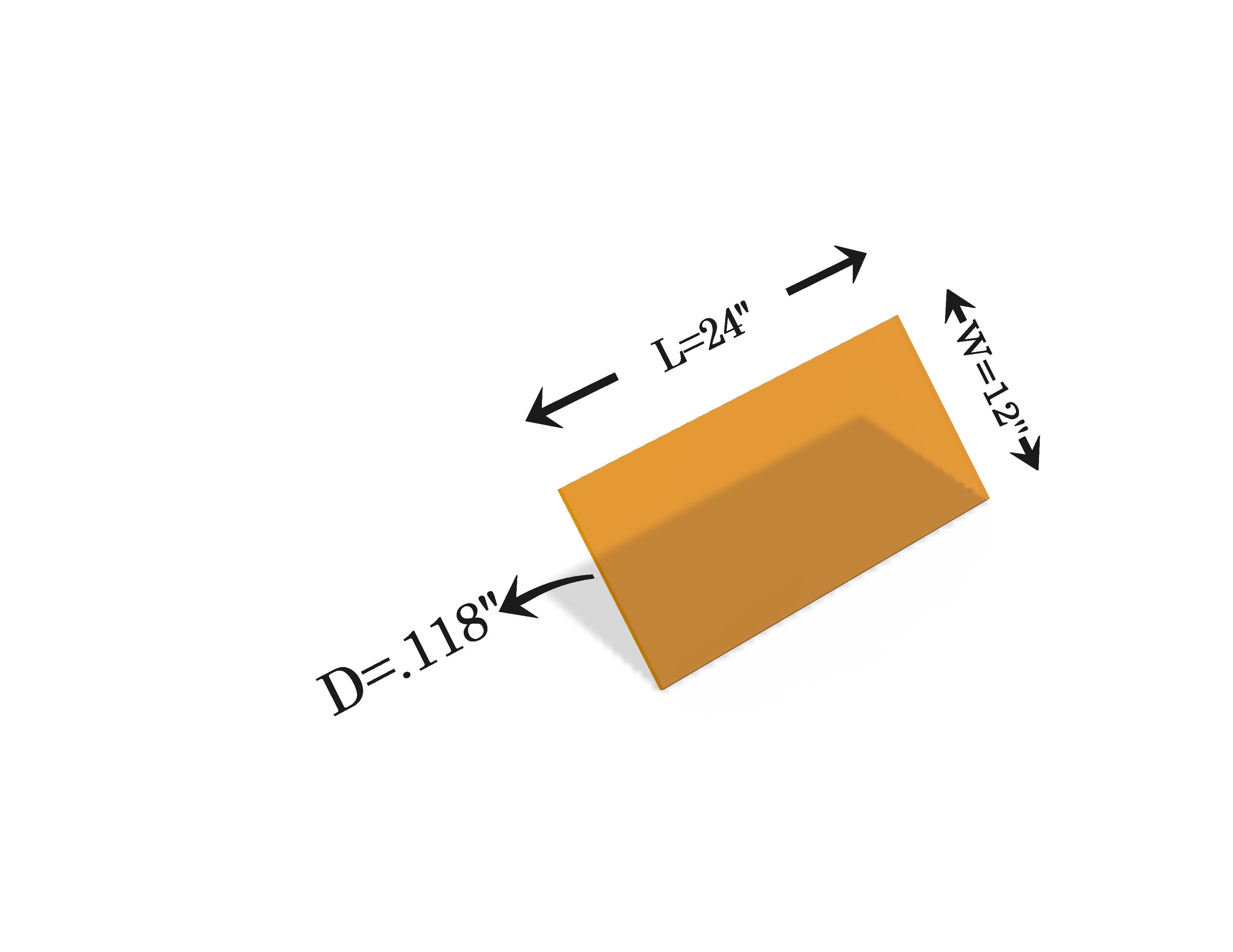 Laser Safety Window – 407 Acrylic Sheet | OD 5+ @ 190–375 & 10,000–11,000 nm