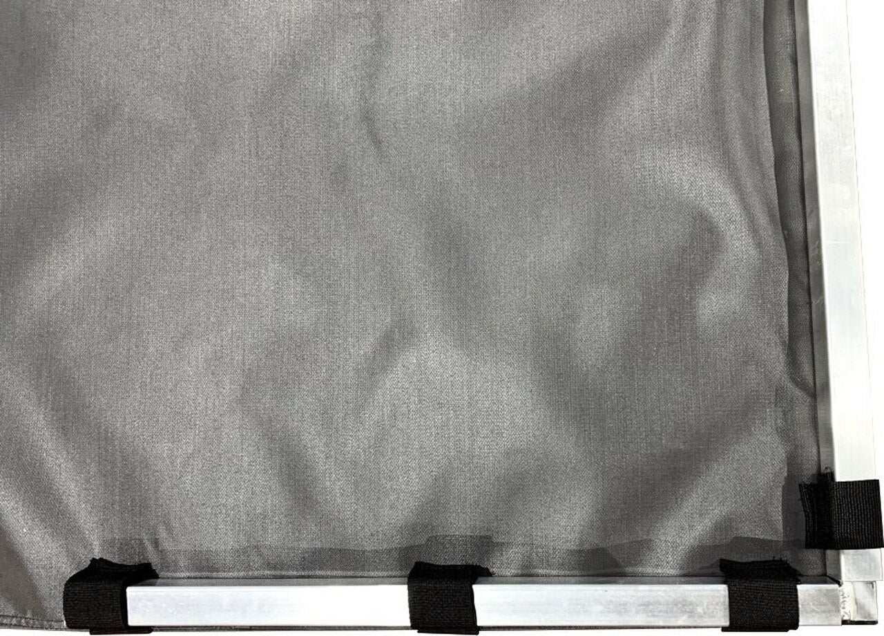 Laser Safety Curtain Straight Line (with Frame and strap loops)