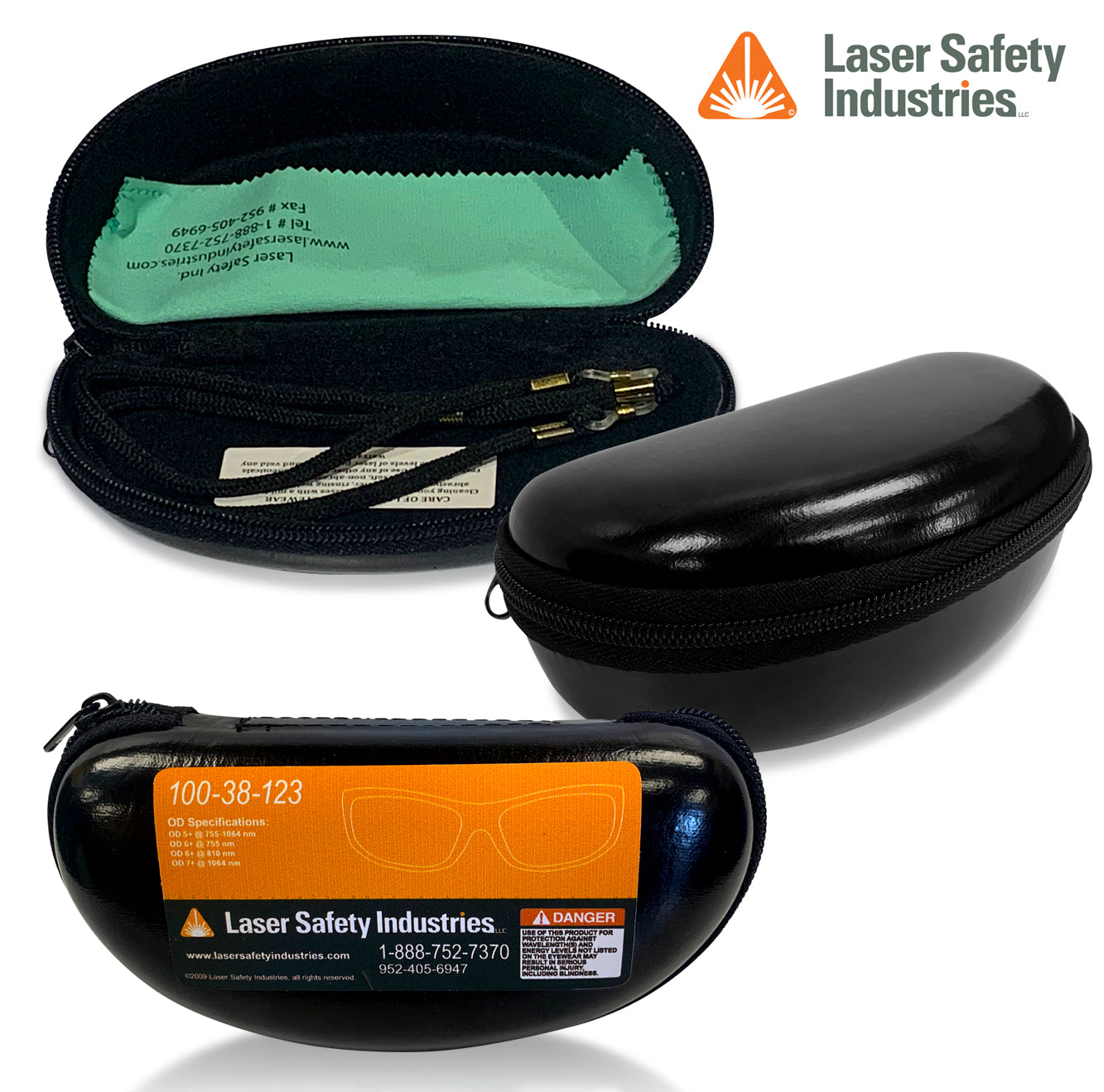 Double YAG Laser Safety Glasses – Polycarbonate | CE EN 207 Certified, 532 & 1064 nm