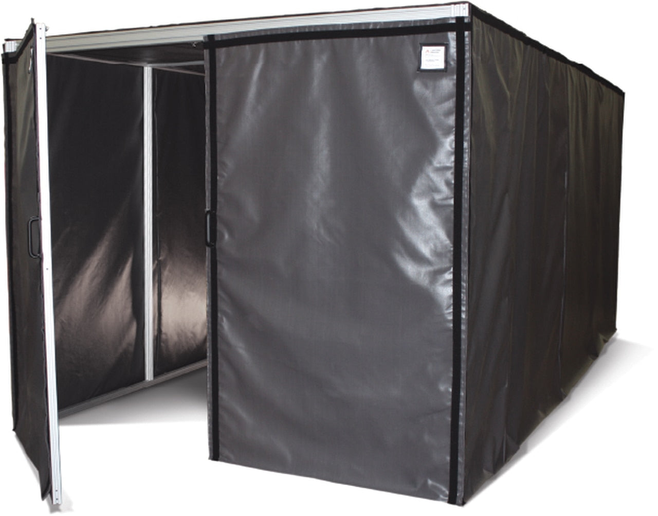Laser Safety Curtain System (Custom Sizing)