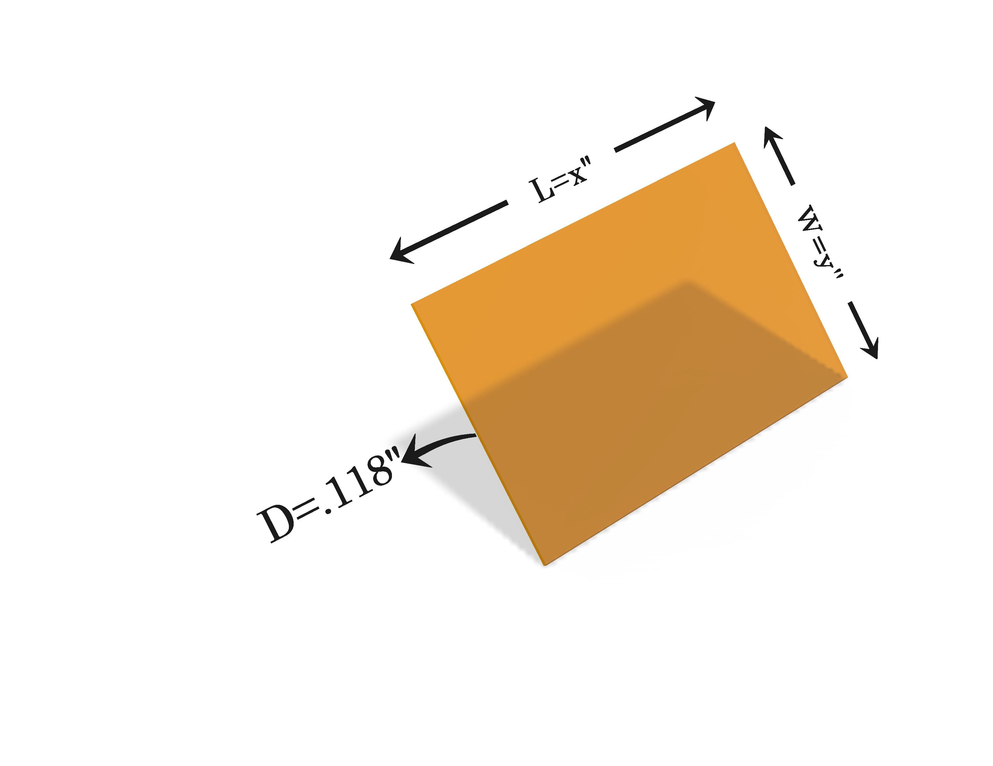 Laser Safety Window – 407 Acrylic Sheet | OD 5+ @ 190–375 & 10,000–11,000 nm