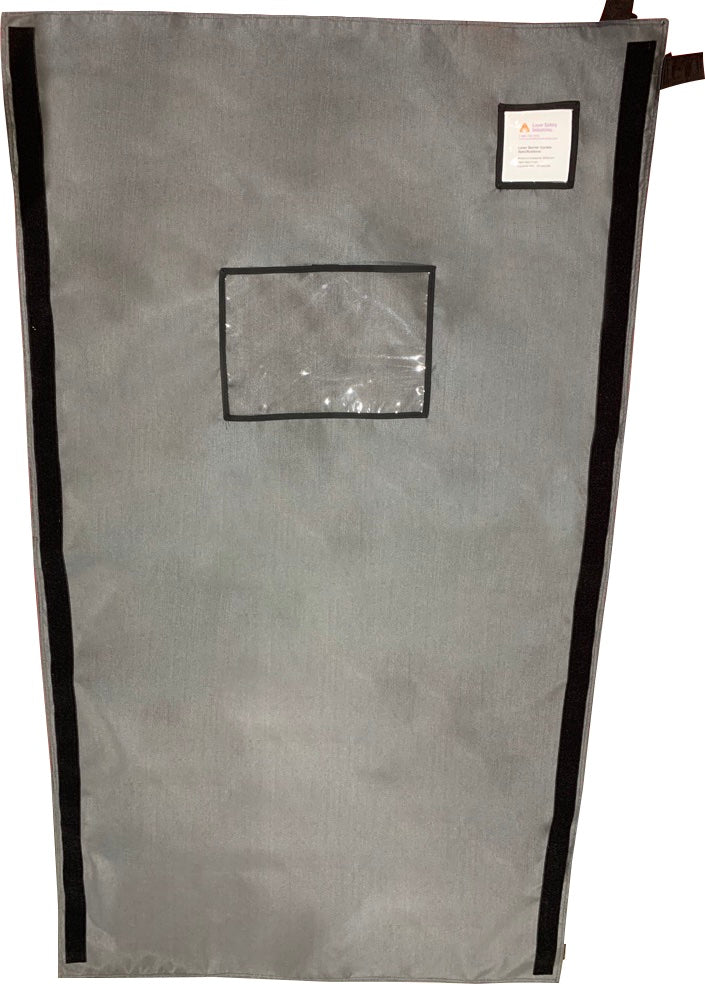 Laser Safety Curtain System (Custom Sizing)