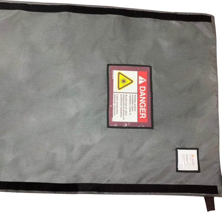 Laser Safety Curtain System (Custom Sizing)