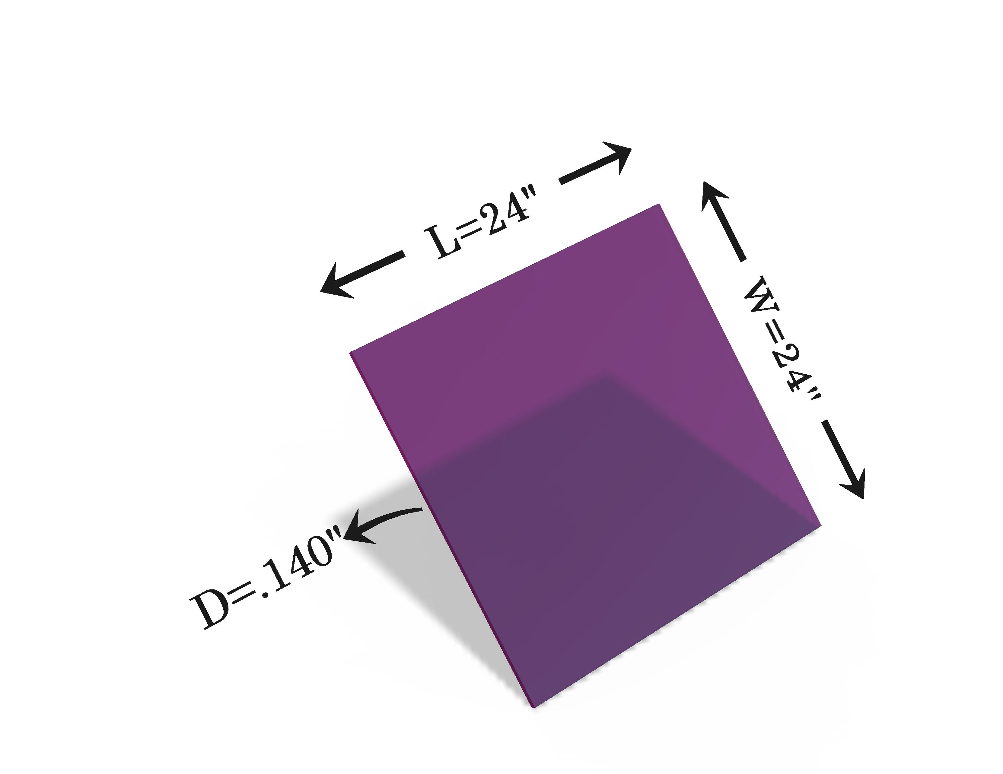 Laser Safety Window – Acrylic | OD 7+ @ 745–840 nm, Alexandrite & Diode Protection