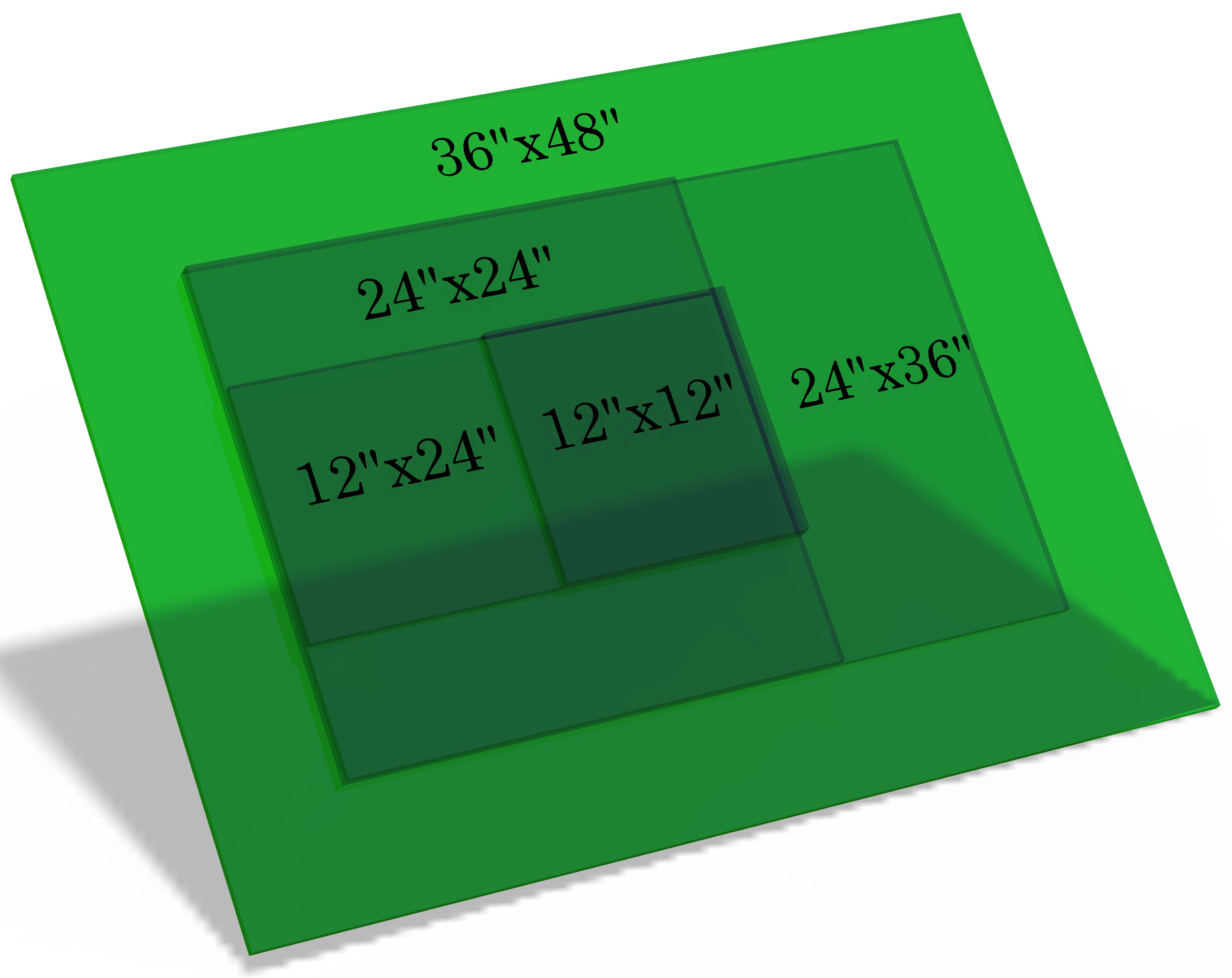 Laser Safety Window – Acrylic | OD 7+ @ 1064 nm, ND:YAG 1064 nm Protection