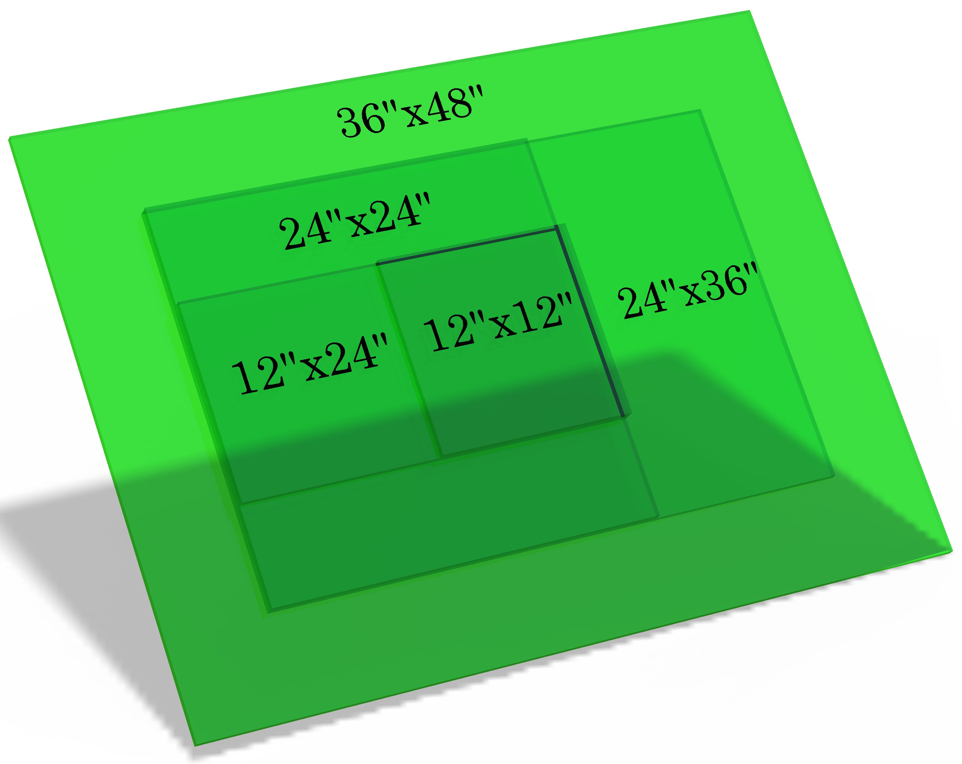 Laser Safety Window – Acrylic | OD 6+ @ 694–1065 nm, Near-IR Protection