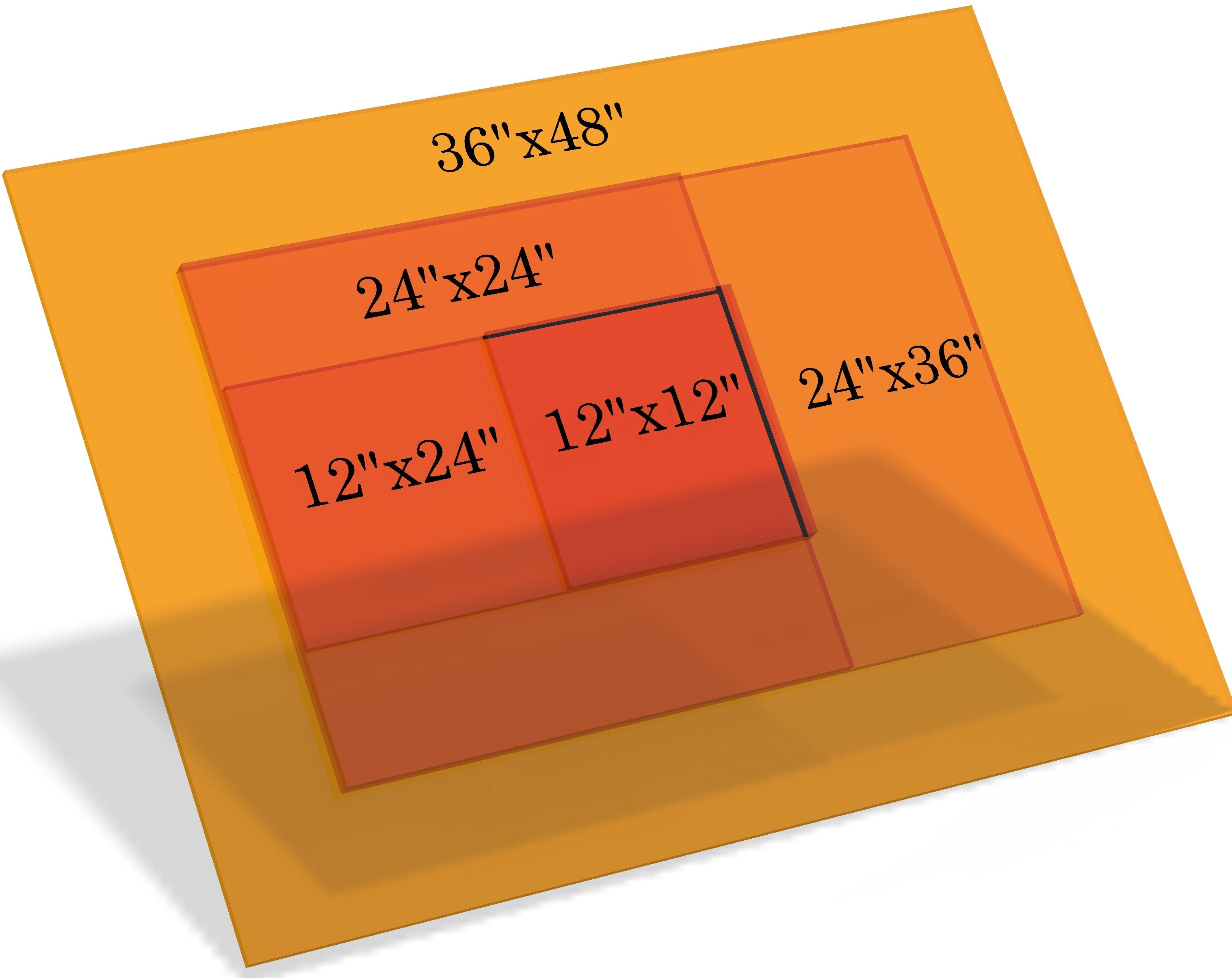 Laser Safety Window – 407 Acrylic Sheet | OD 5+ @ 190–375 & 10,000–11,000 nm