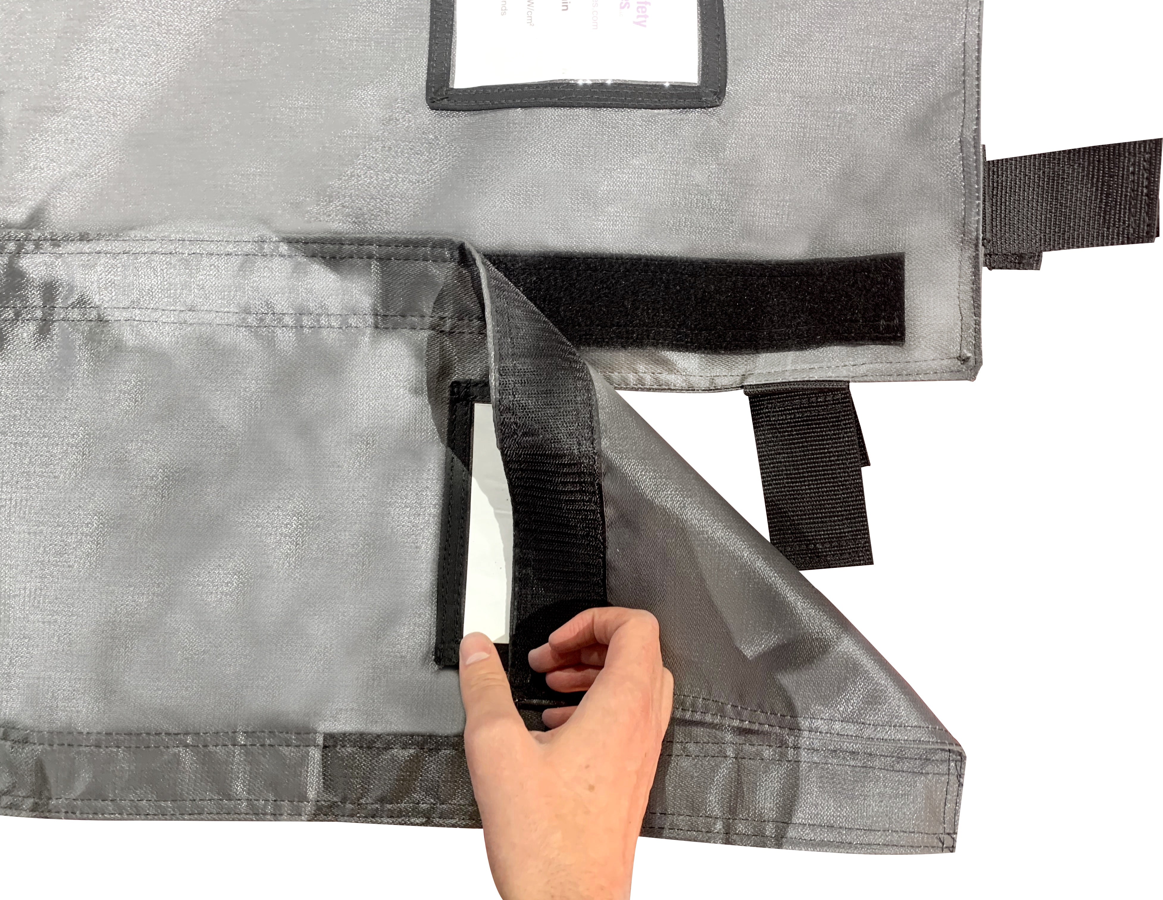 Laser Safety Curtain System (Custom Sizing)