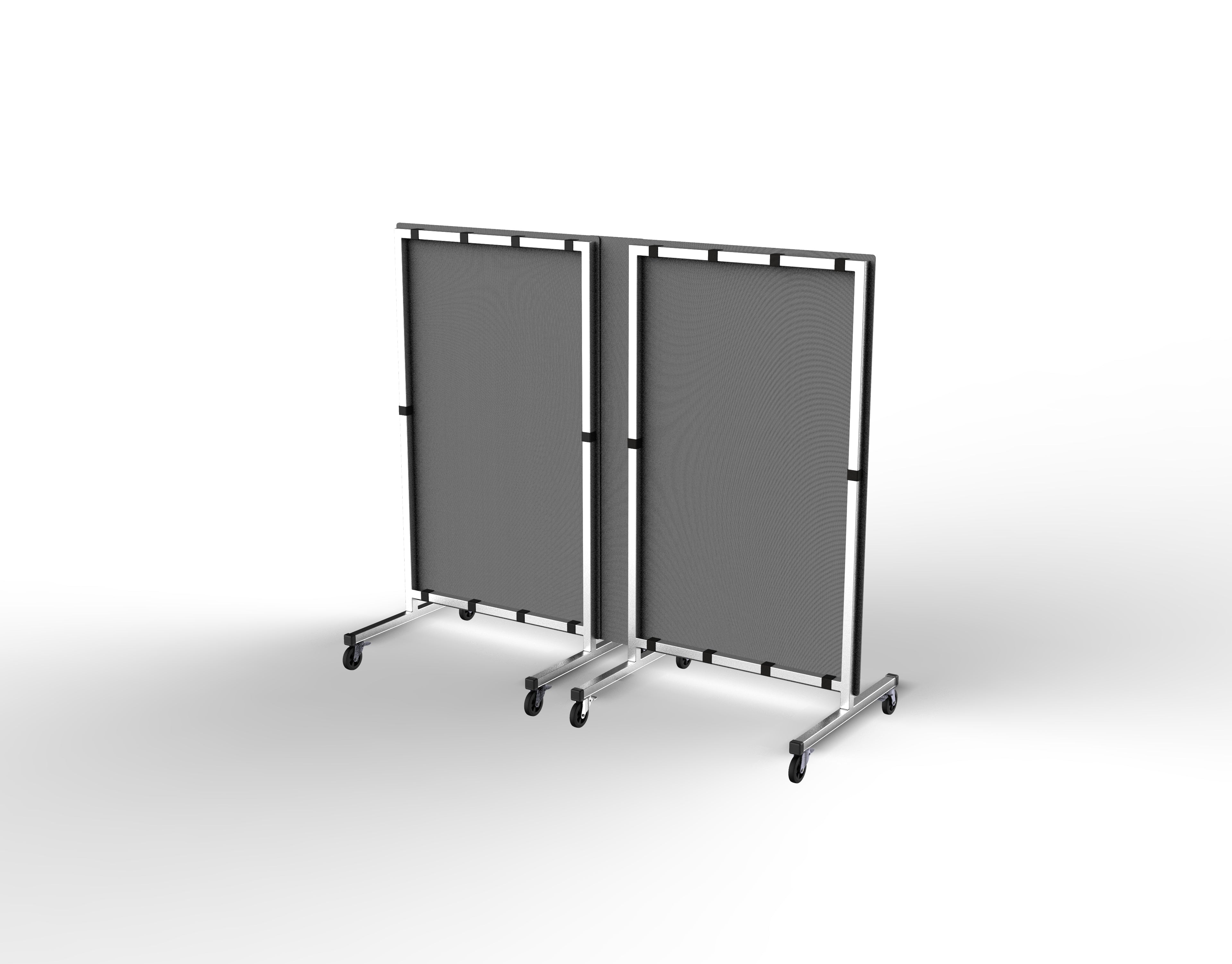 Laser Safety Barrier Double (Or Many Panels)