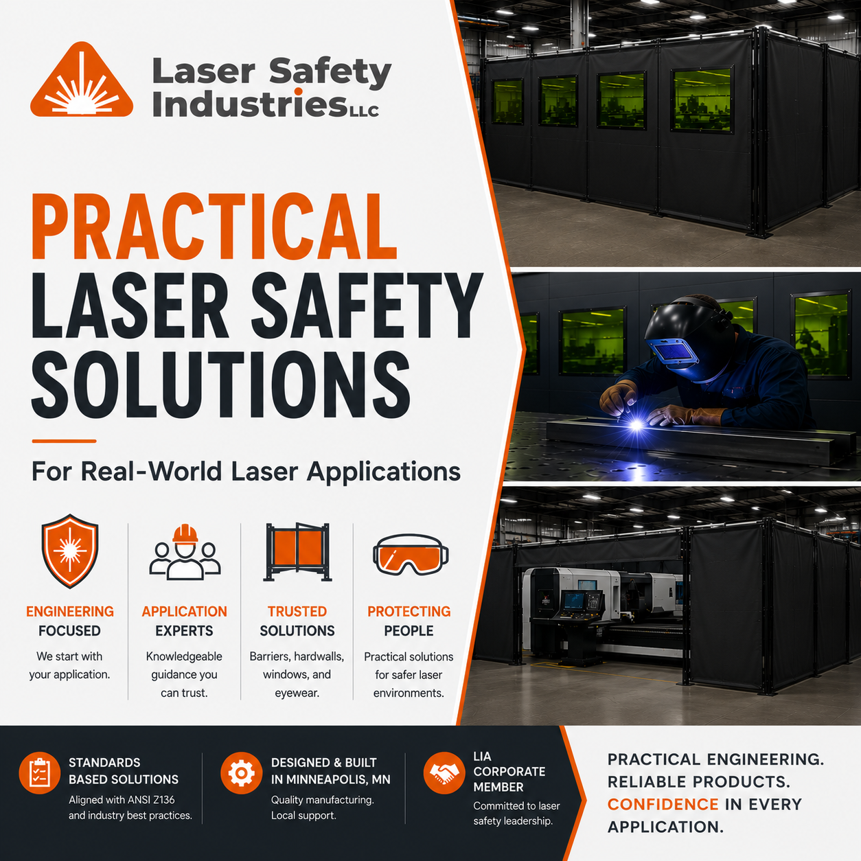 Laser Safety Industries Brings a Practical, Engineering-Driven Approach to Laser Safety at IMTS 2026