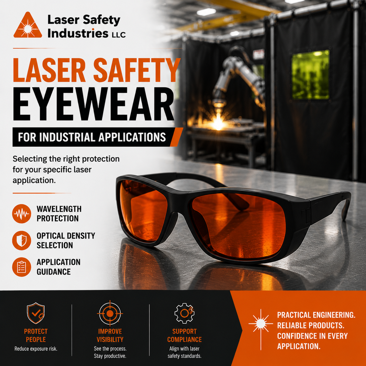 Laser Safety Industries Provides Guidance on Selecting the Right Laser Safety Eyewear for Industrial Applications at IMTS 2026