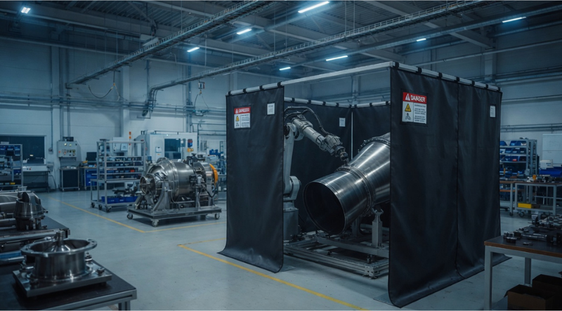 Flexible Laser Welding Containment for SpaceX Manufacturing