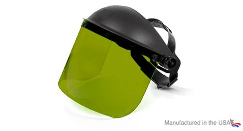 Laser Safety Face Shield – Acrylic | OD 7+ @ 1060–1100 nm, Nd:YAG & IR Protection