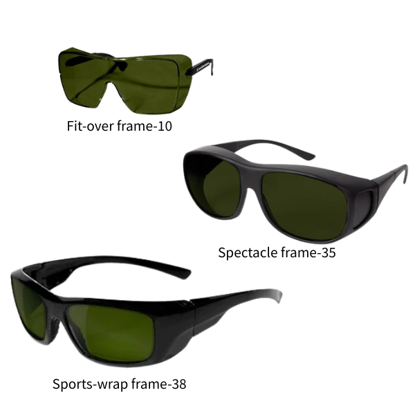Laser Safety Glasses - Welding Shade 3 - Fiber Laser