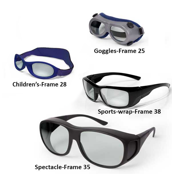 Laser Safety Glasses 205 Glass IR (950nm 1,000nm)