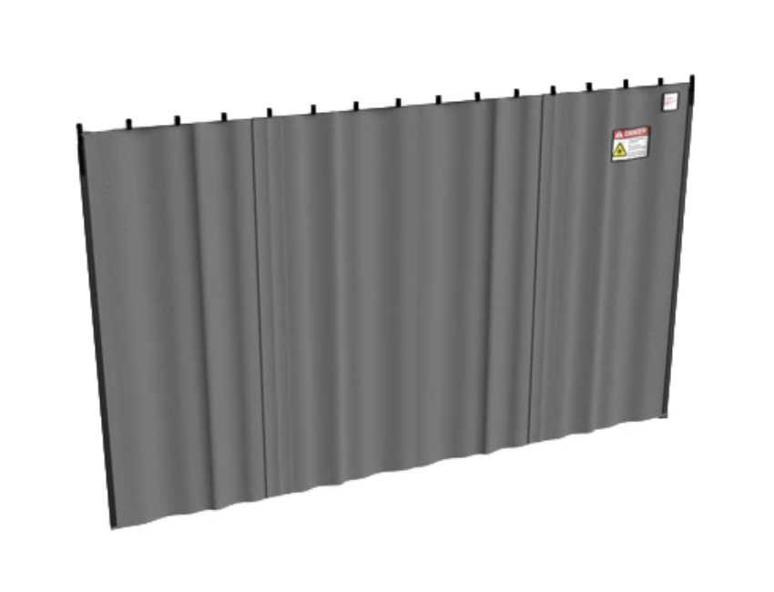 In-Stock Laser Safety Curtain With Grommets – 60" (width) × 84" (height)