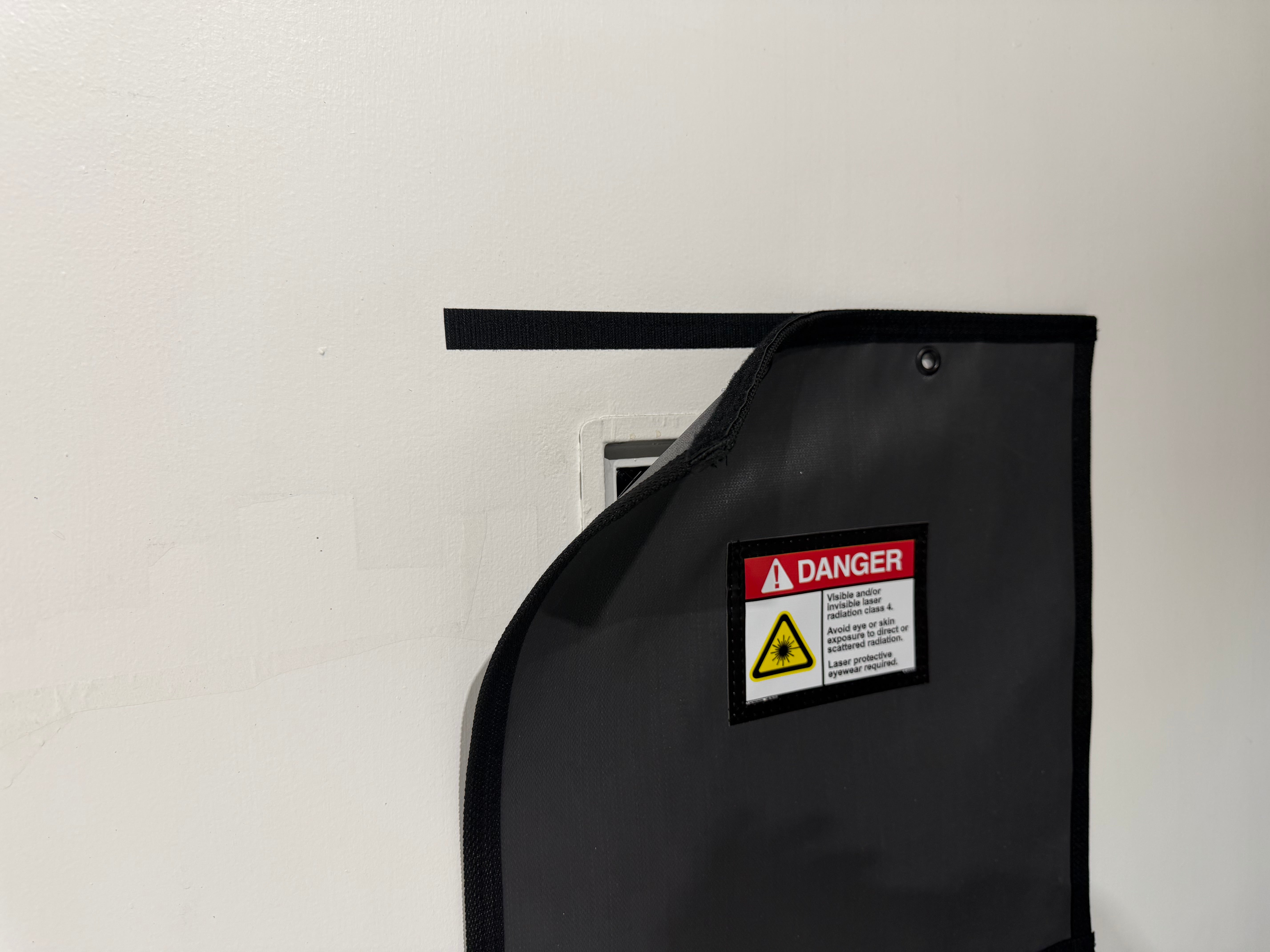 Laser Safety Window Covering – Non-Transparent Laser Barrier