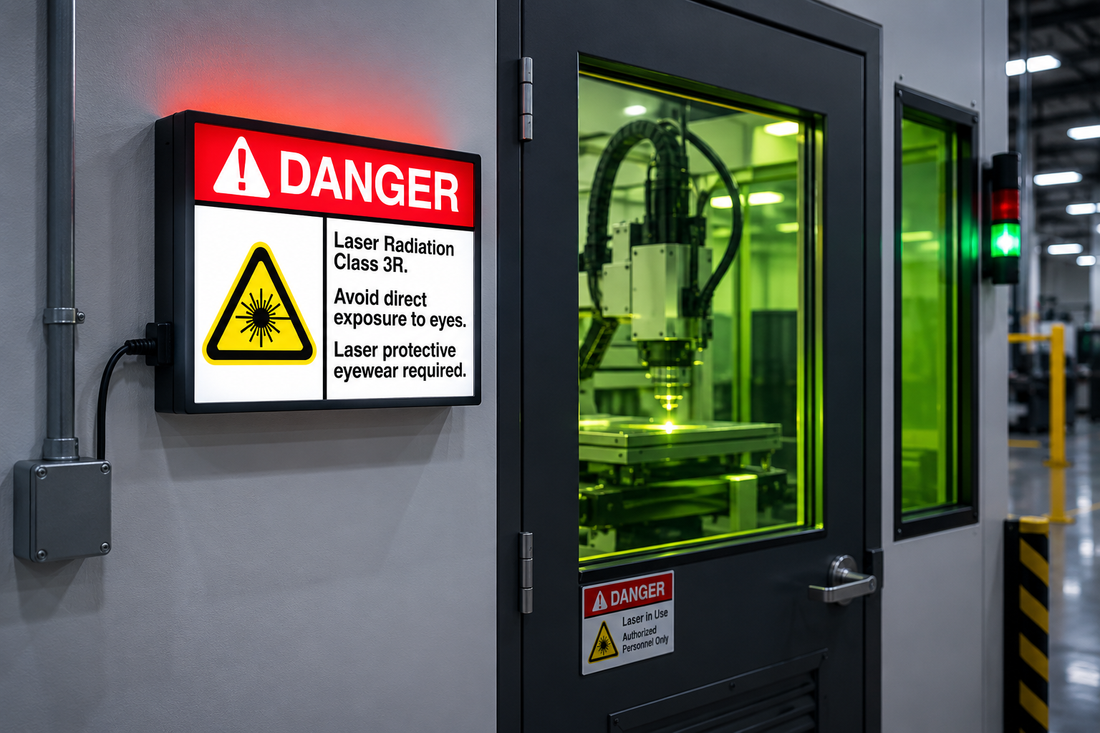 Class 4 Laser Safety Signs and Labels