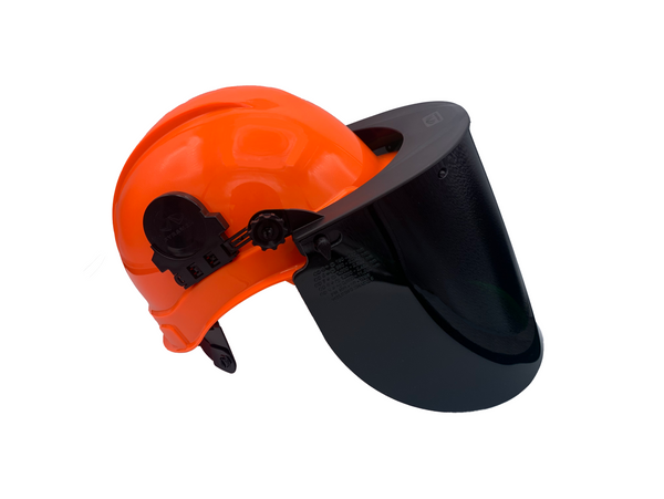 Laser Welding Safety Face Shield with Hard Hat - Shade 5