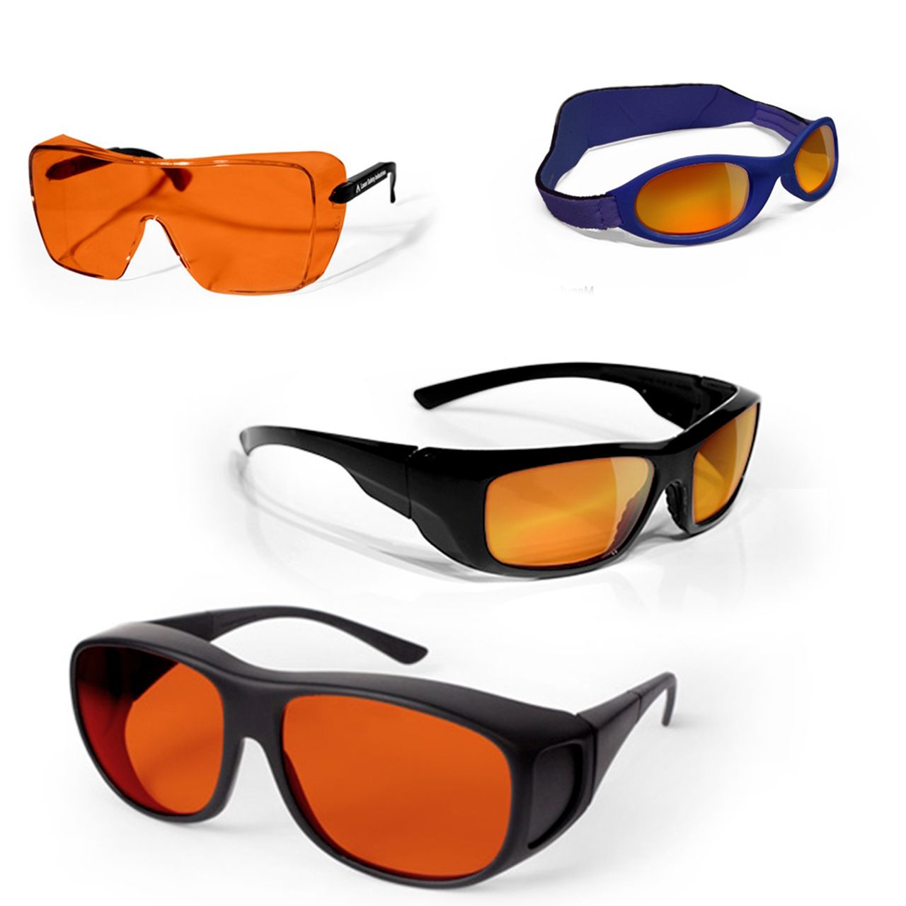 Laser Safety Glasses 110 Polycarbonate KTP Argon (532nm)