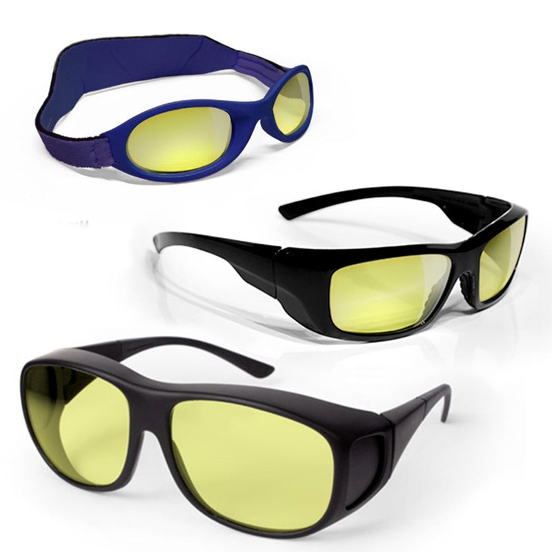 Laser Safety Glasses 220 Glass Nitrogen (190-450nm)
