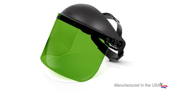 Laser Safety Face Shield 420 UV IR Nd:YAG (190-375nm, 900-1070nm, 10600nm)