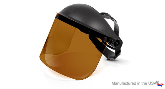 Laser Safety Face Shield 425 UV IR Nd:YAG (190-532nm, 900-1070nm, 10600nm)