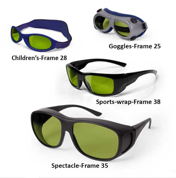 Laser Safety Glasses 120 Polycarbonate UV IR (190-375nm, 820-1720nm)
