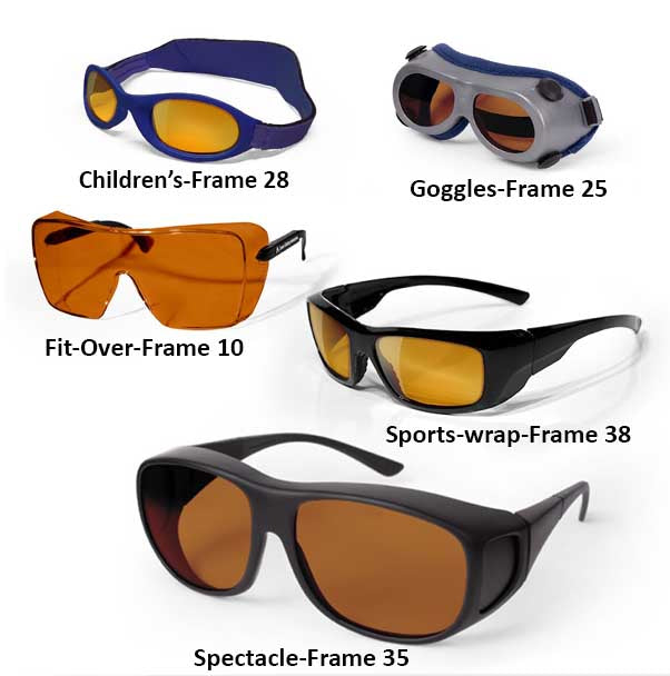 Double YAG Laser Safety Glasses – Polycarbonate