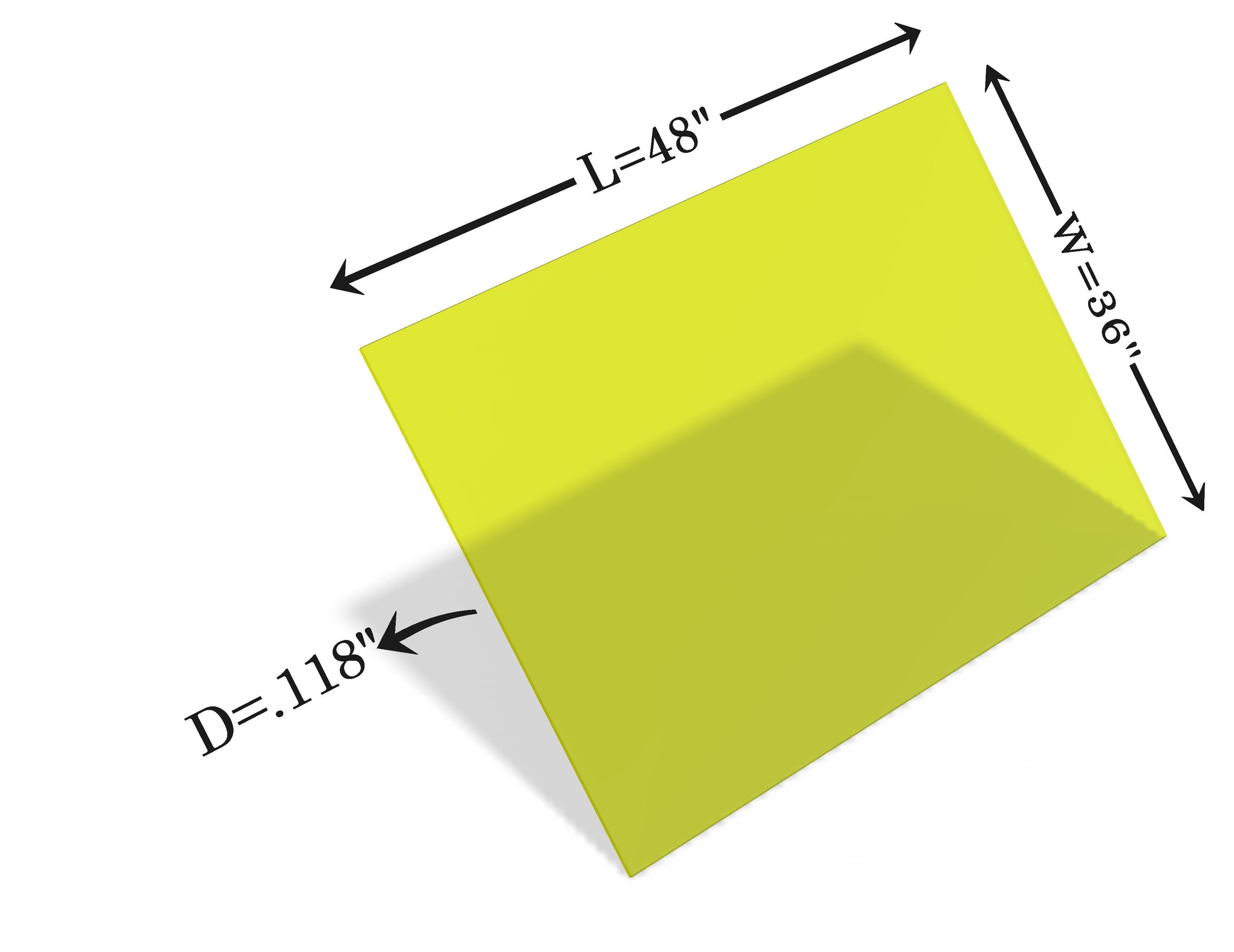 Laser Safety Window 905 Acrylic Sheet Low Power Viewing (190-492nm)