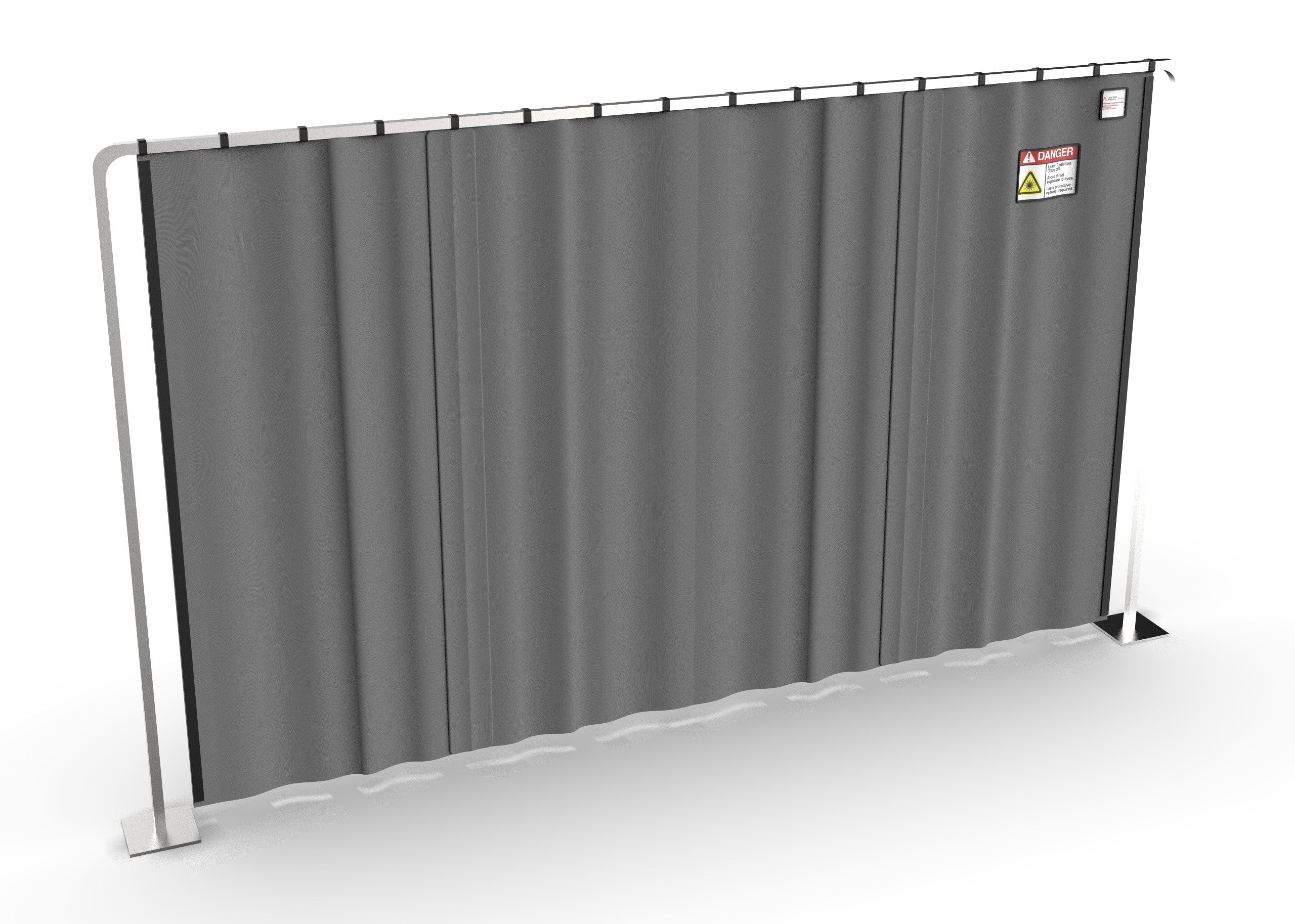 Laser Safety Curtain Straight Line 200W/300W (with Frame and strap loops)