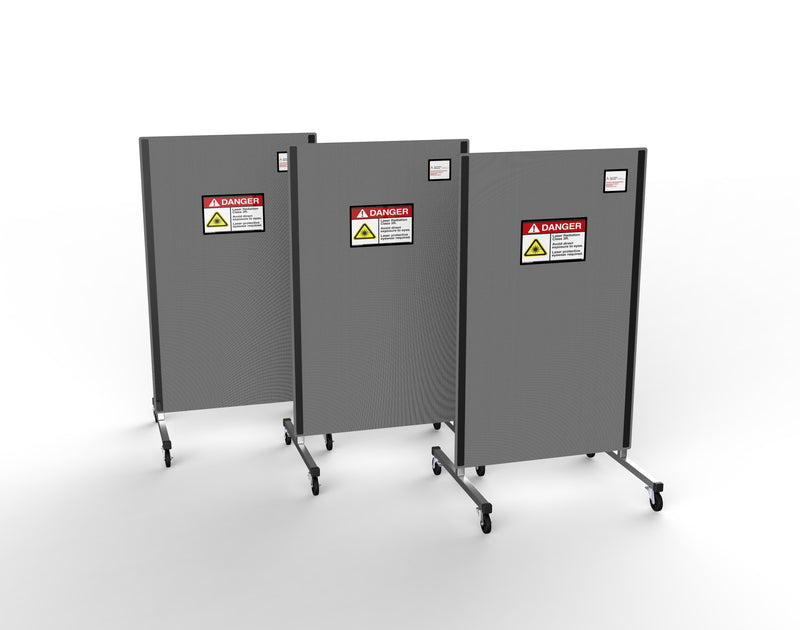 Laser Safety Barrier Portable or Stand-Alone 300W