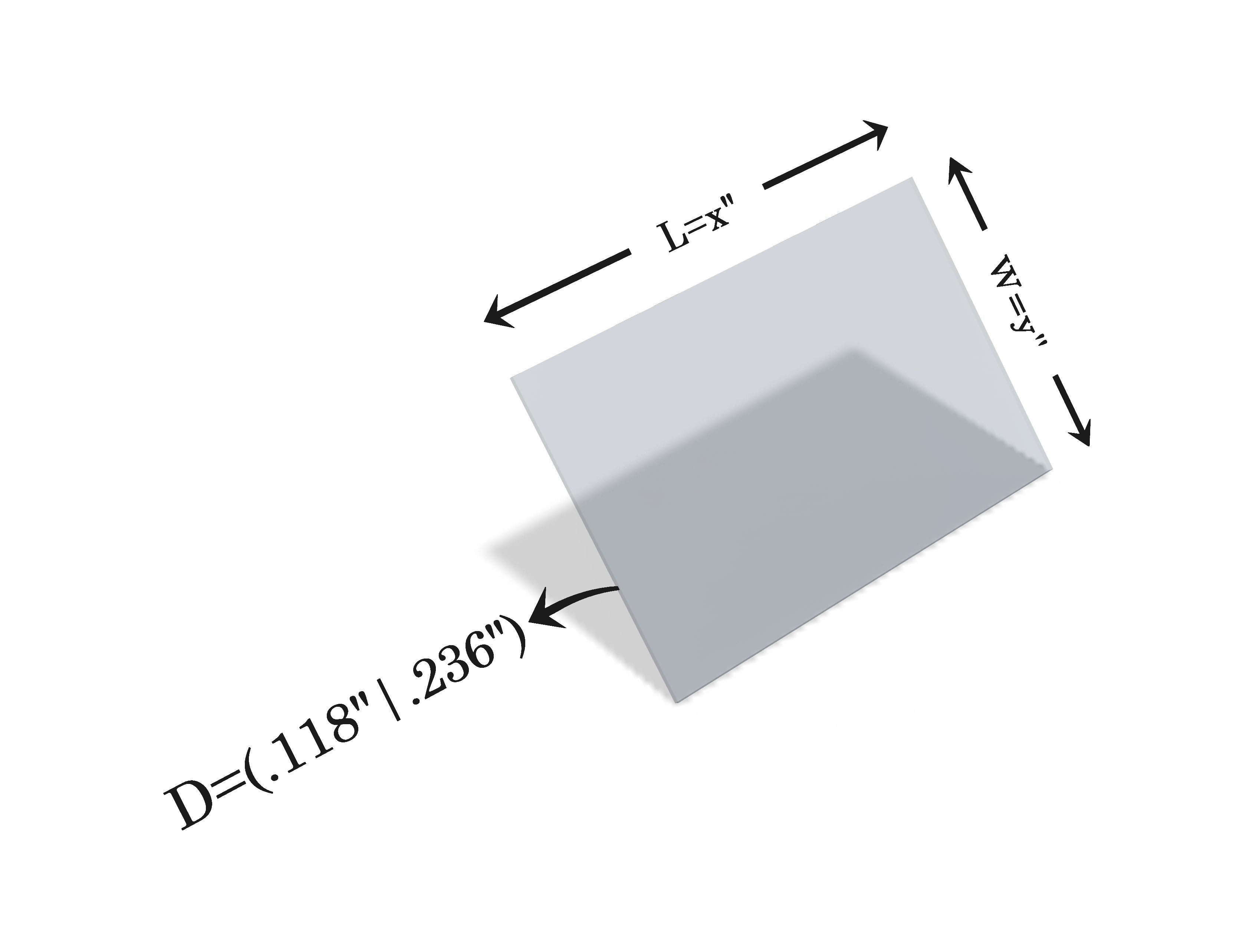 Laser Safety Window 405 Acrylic Sheet Class 4 Viewing UV CO2 (190-375nm, 10600nm, 10000-11000nm)