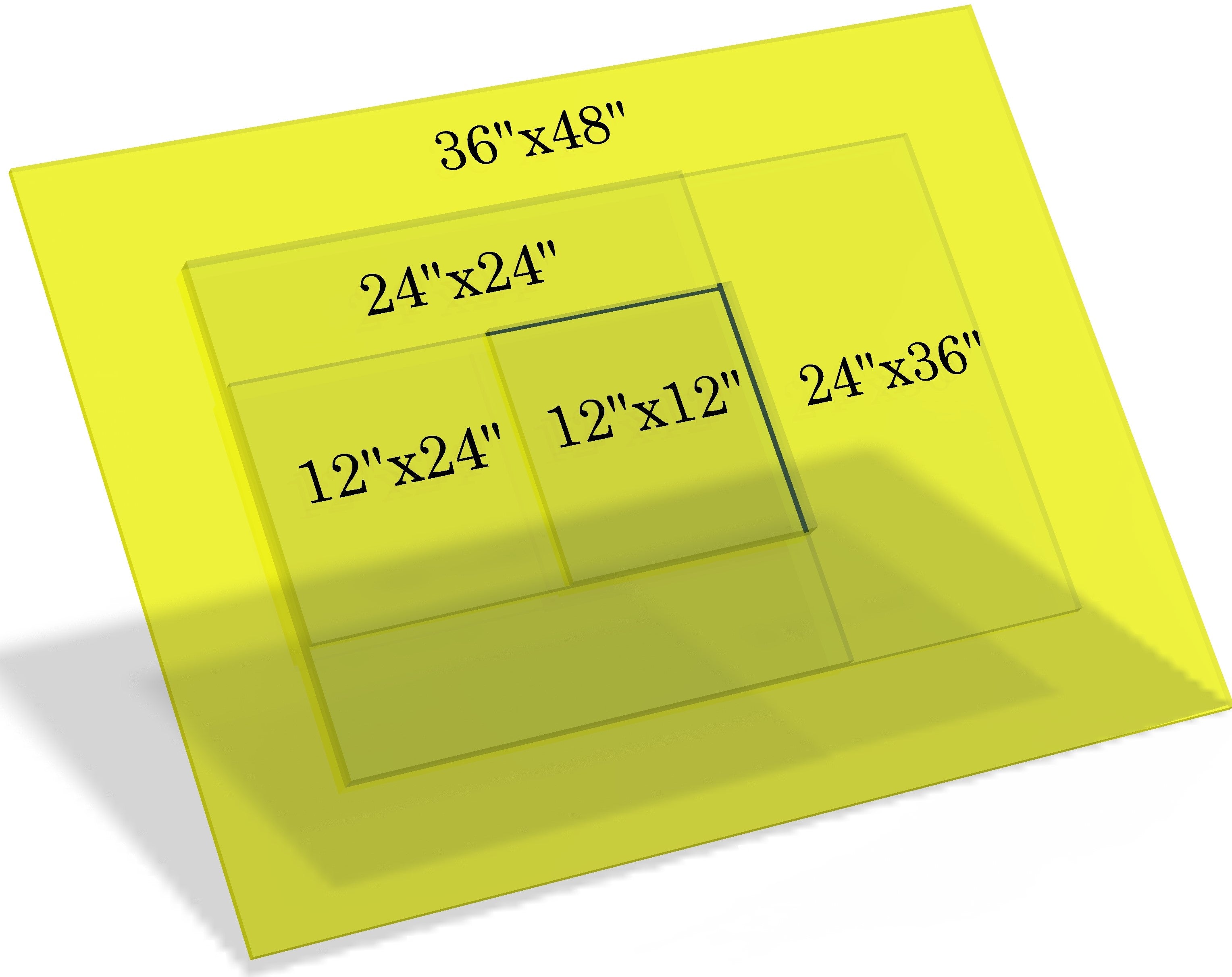 Laser Safety Window 408 Acrylic Sheet Class 4 Viewing Excimer (190-420nm, 10000-11000nm)