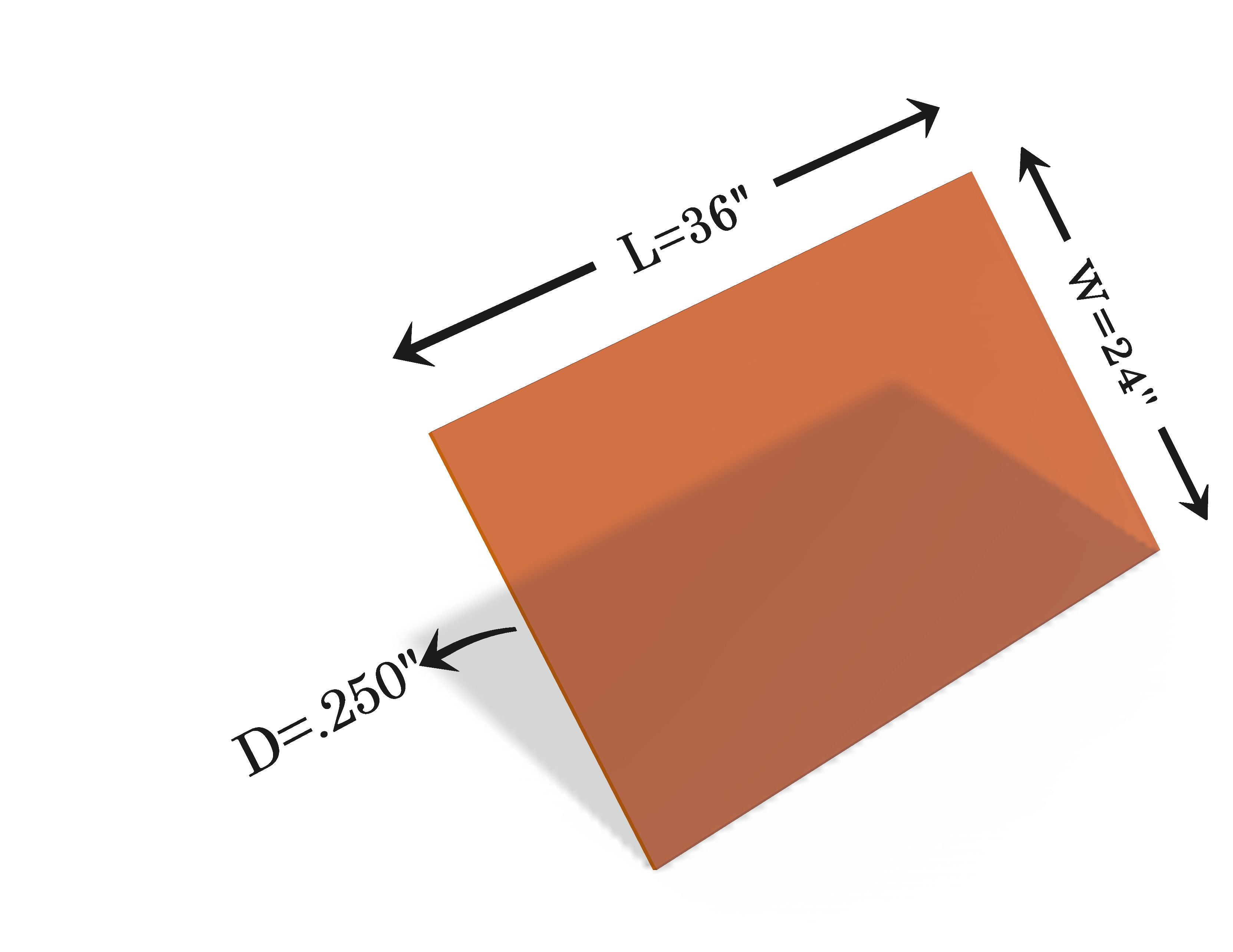 Laser Safety Window 412 Acrylic Sheet Class 4 Viewing UV (190-532nm, 10000-11000nm)