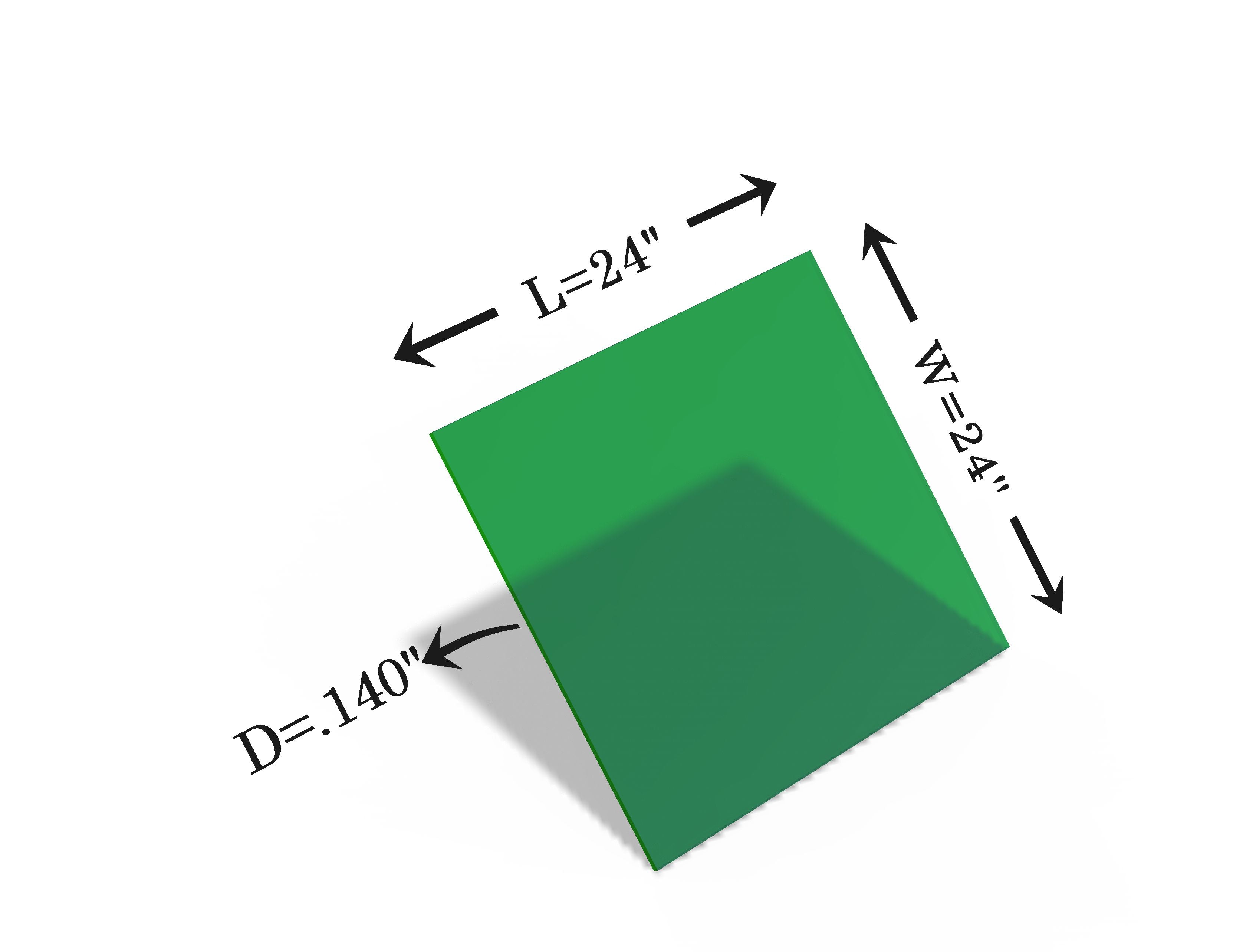 Laser Safety Window 420 Acrylic Sheet Class 4 Viewing ND:YAG (1064nm)