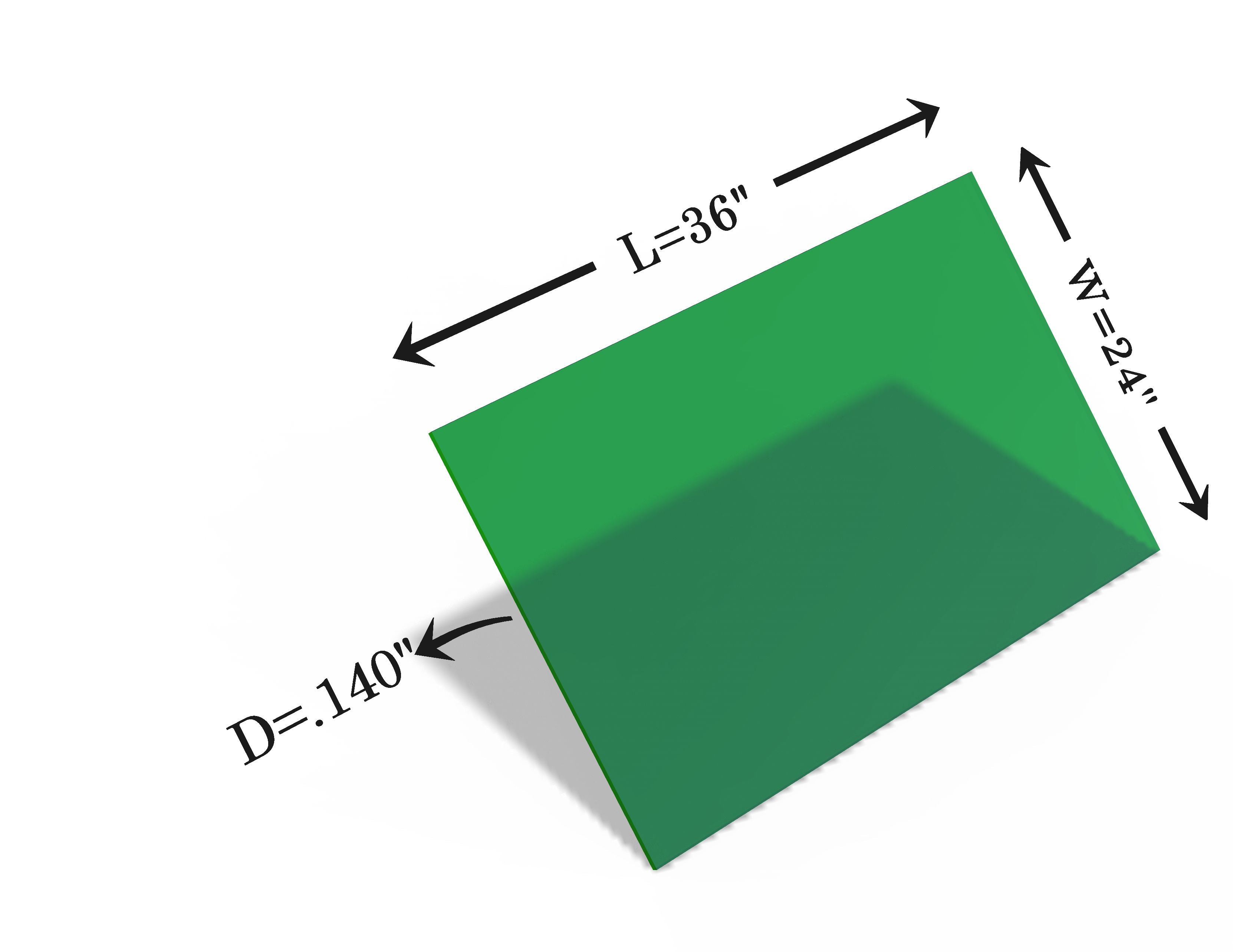 Laser Safety Window 438 Acrylic Sheet Class 4 600 Diode Plus IR Fiber