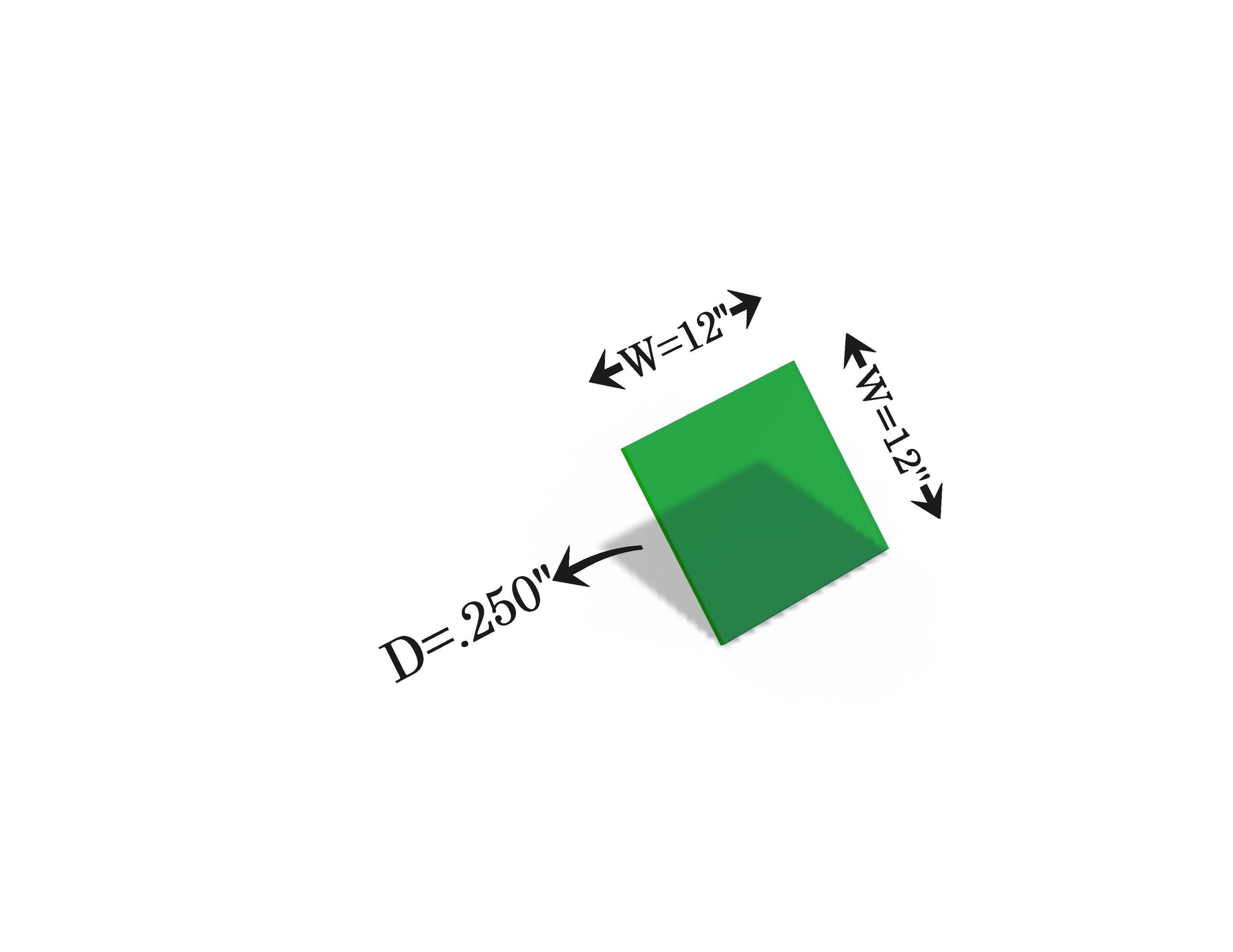 Laser Safety Window – Acrylic | OD 6+ @ 1064 nm, YAG & Near-IR