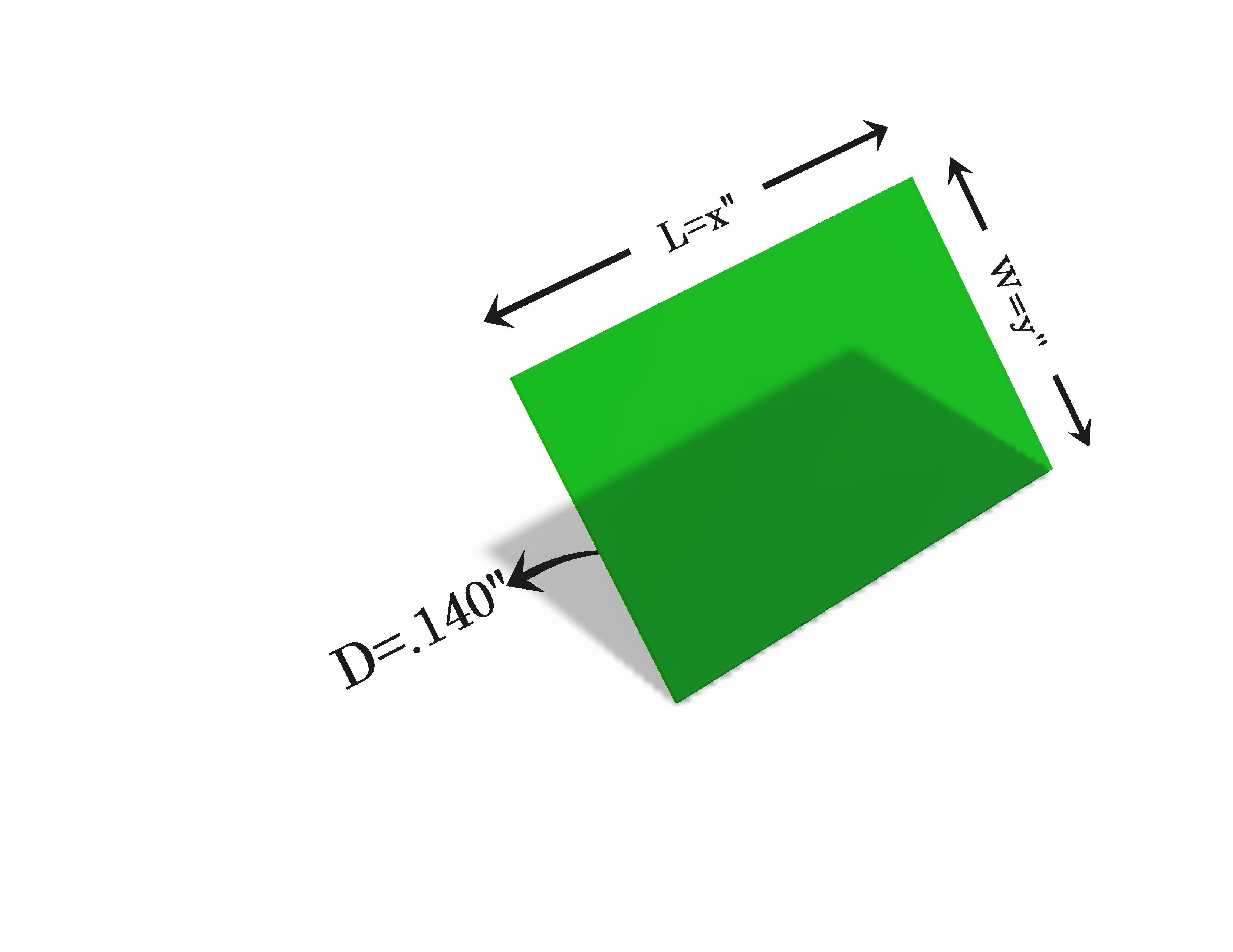 Laser Safety Window 440 Acrylic Sheet Class 4 Viewing Alexandrite (755nm)